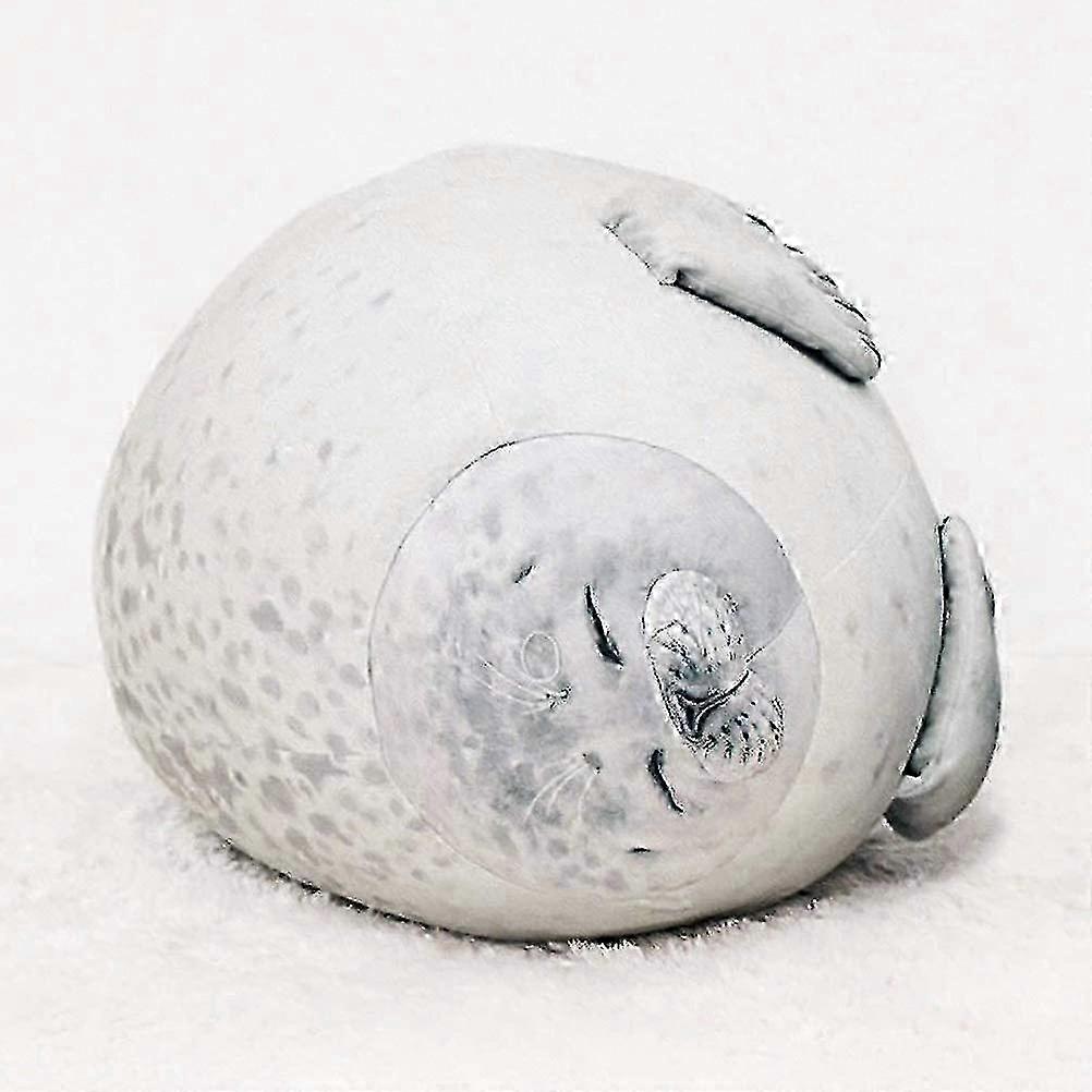 suitable for seal plush pillow, 60cm chubby blob seal stuffed animal cotton soft hugging pillow