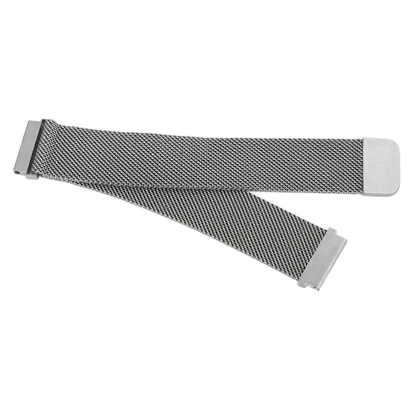 Breathable Stainless Steel Watch Strap Replacement for GT2 Silver