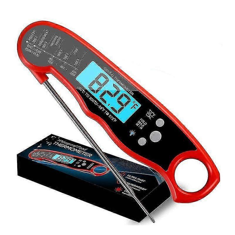Digital thermometer for kitchen cooking grill