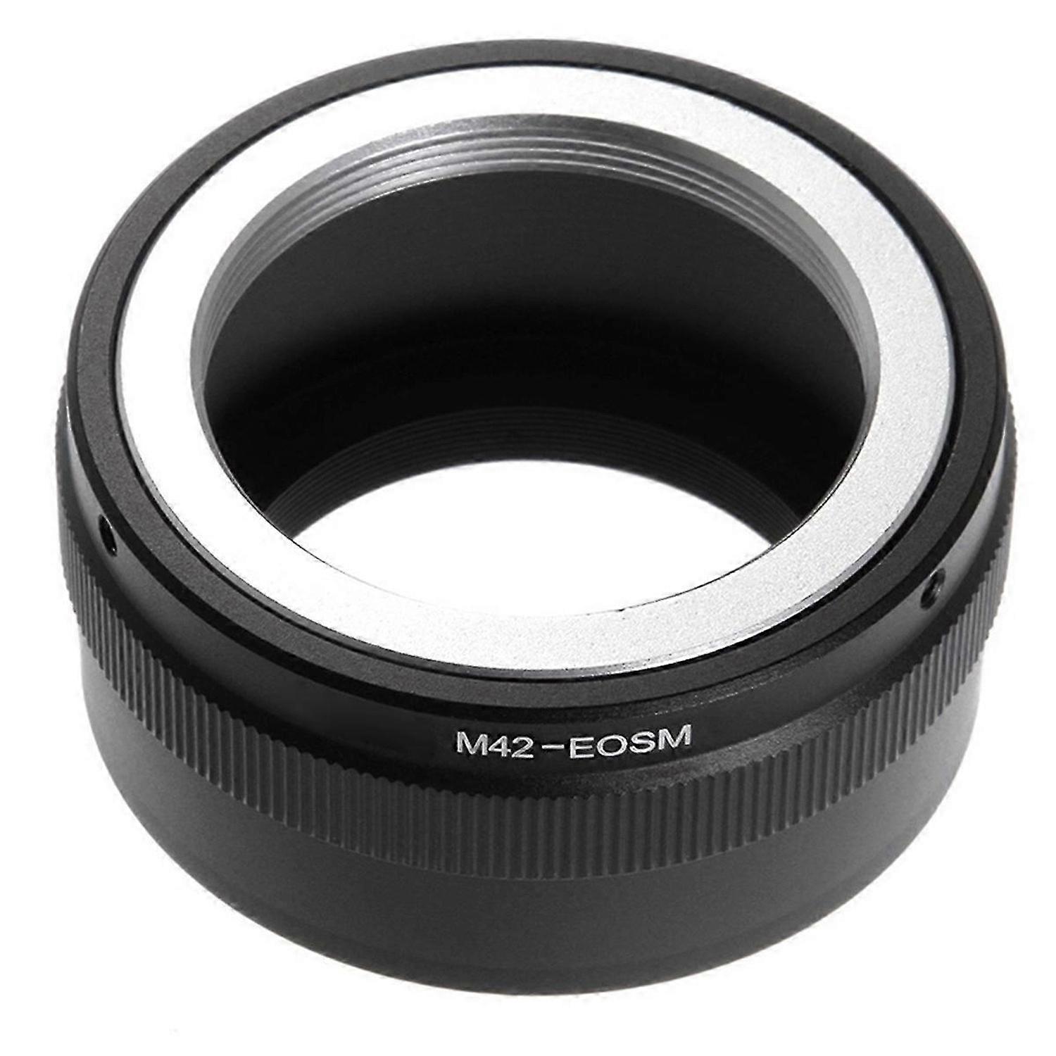 M42-EOSM Adapter Ring for M42 42mm Lens Compatible with for M EF-M M2 M3 M5 M5II M6 M10 M50 M50II M100Camera,A