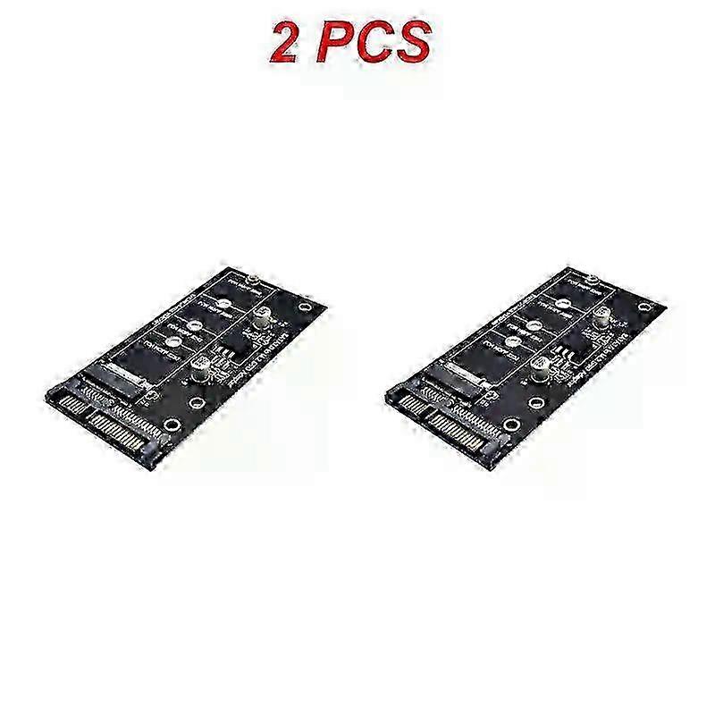 M2 To SATA3 Adapter Card High Efficiency SATA M2.SSD Convert Adapter Card NVME SSD Upgraded SATA 6 Gbps NGFF Adapter