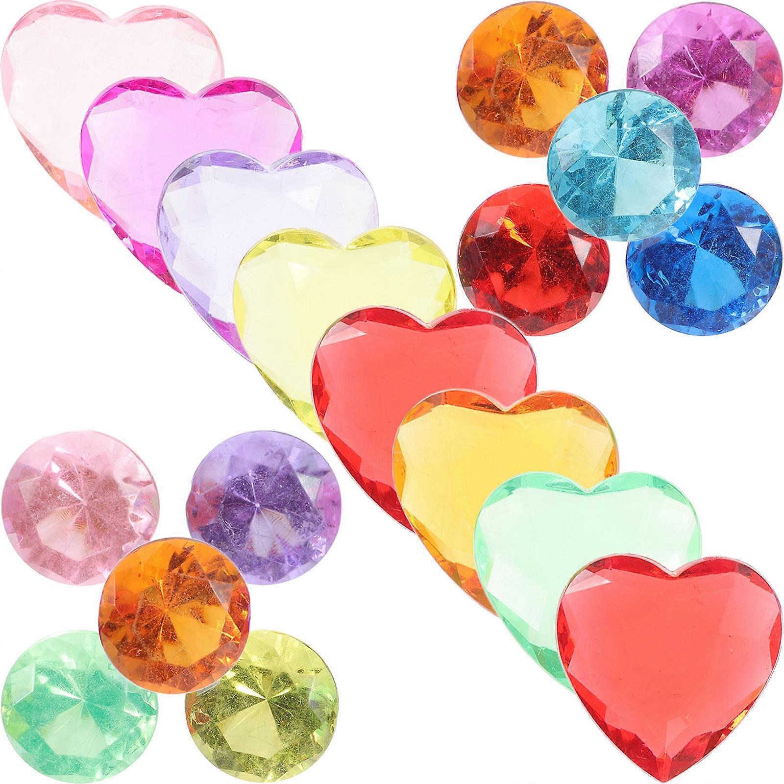 Gems for Crafts Acrylic Charms for DIY Decoration with 500Pcs Pack