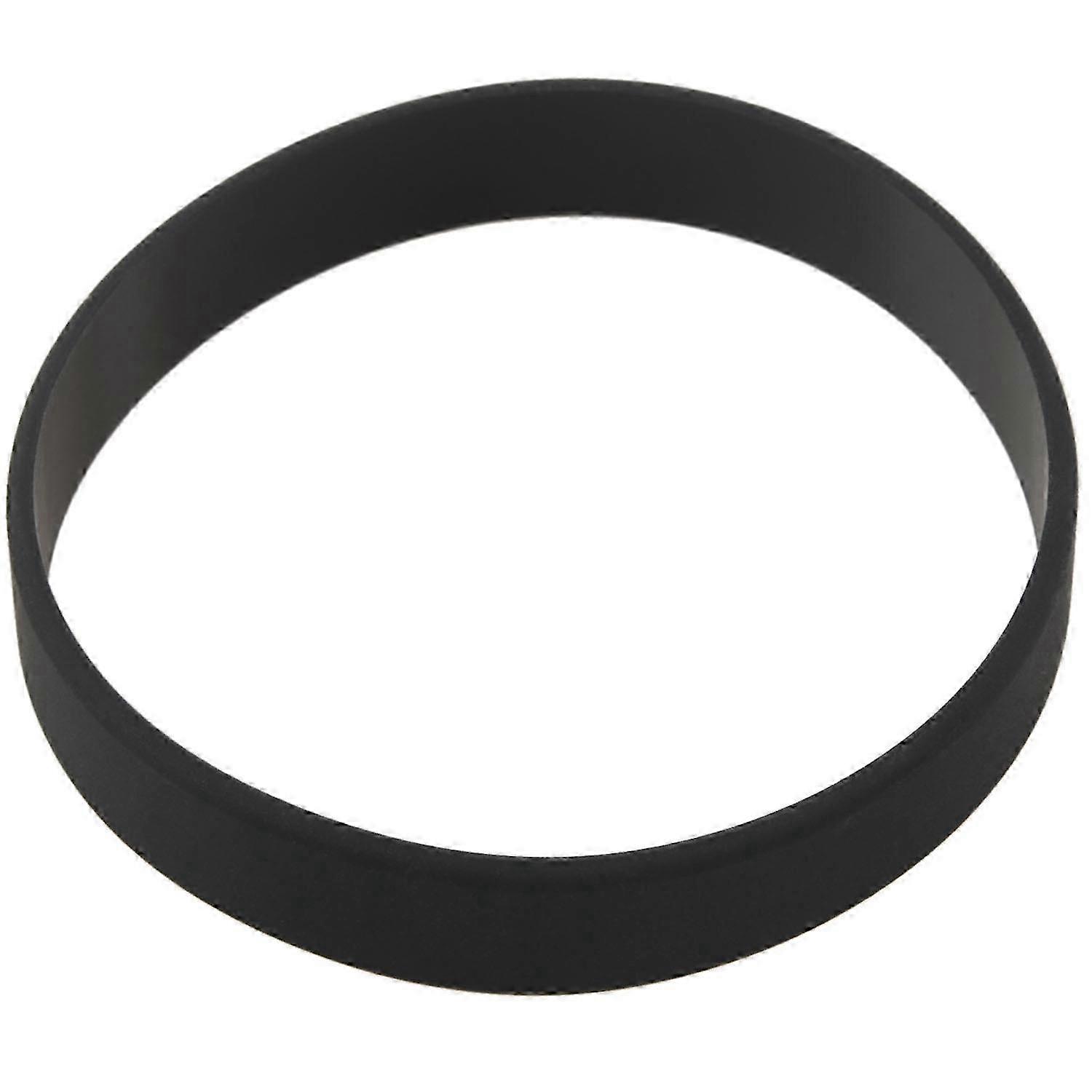 Silicone Rubber Wristband Bangle Black