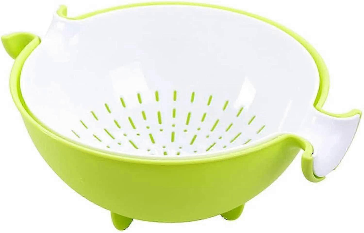 Detachable Colanders Set, Perfect Size For Storage In Your Kitchen (Green)