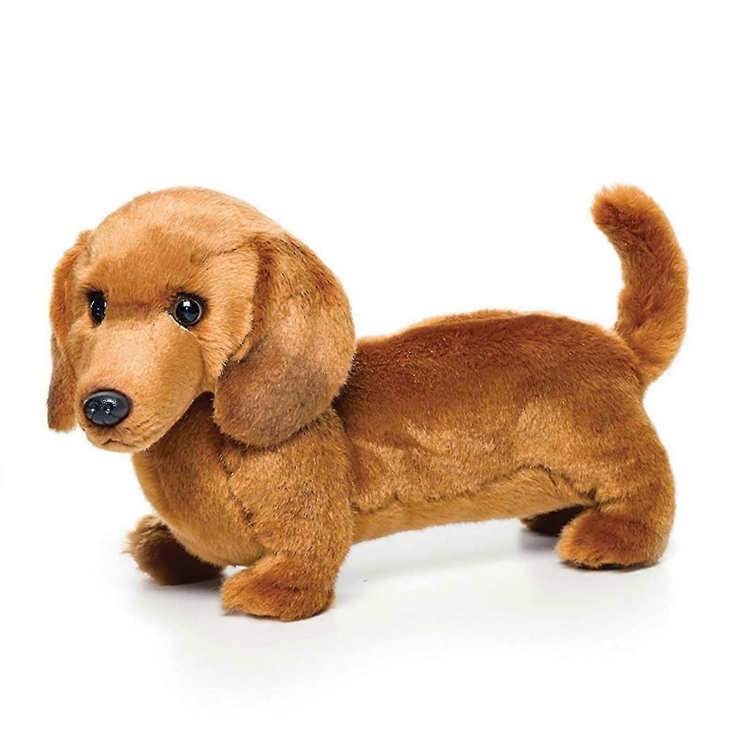 Comfort Puppet Cute Plush Dachshund Fine Process Without Burr Plush Toy Suitable For Birthday Party