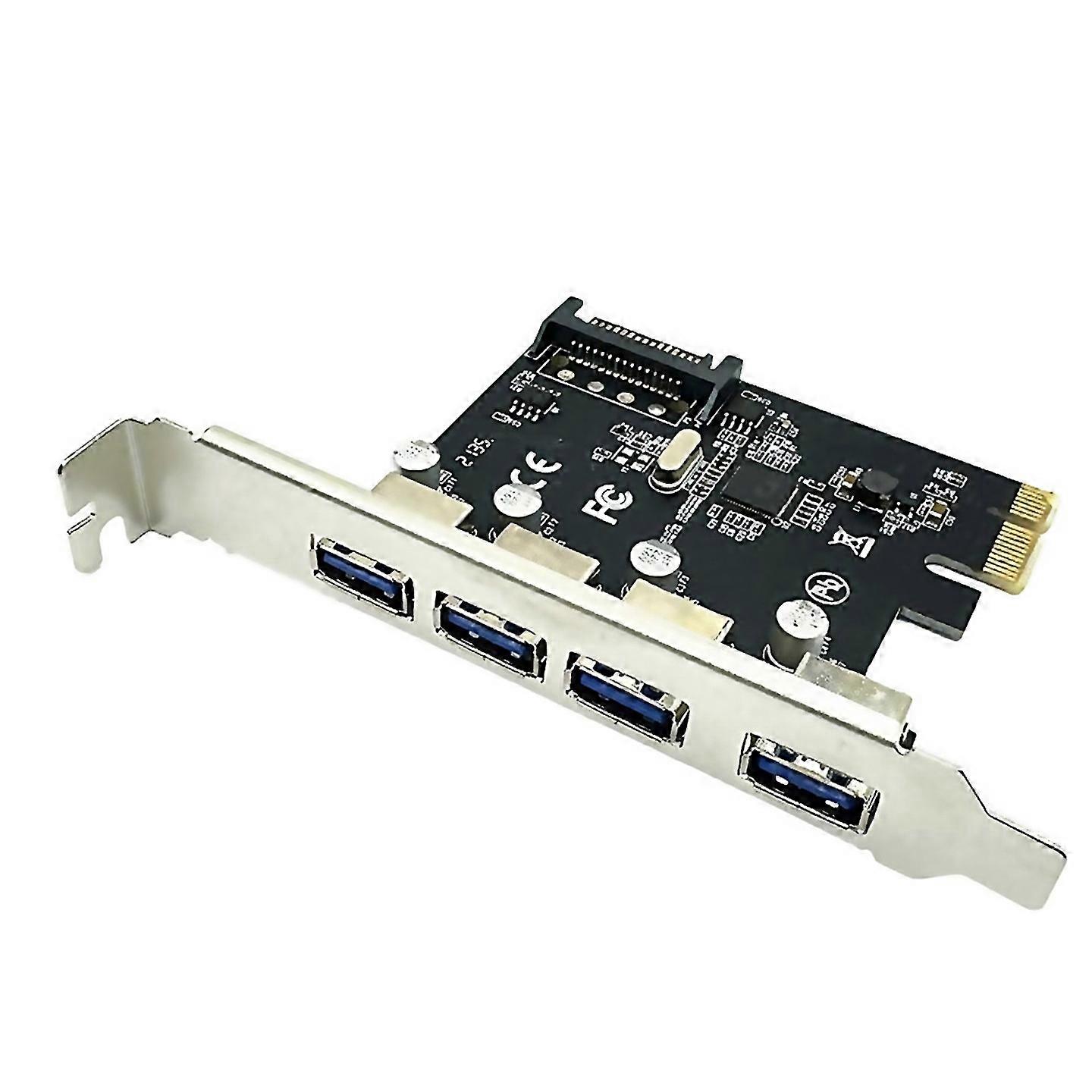 For 4 Port Usb 30 Pcie Expansion Card Pci Express Pcie Usb 30