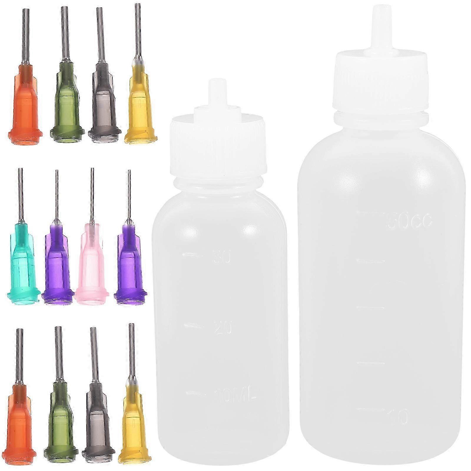 Needle Tip Glaze Bottles With Fine Applicator Tips For Accurate Glazing And Diy