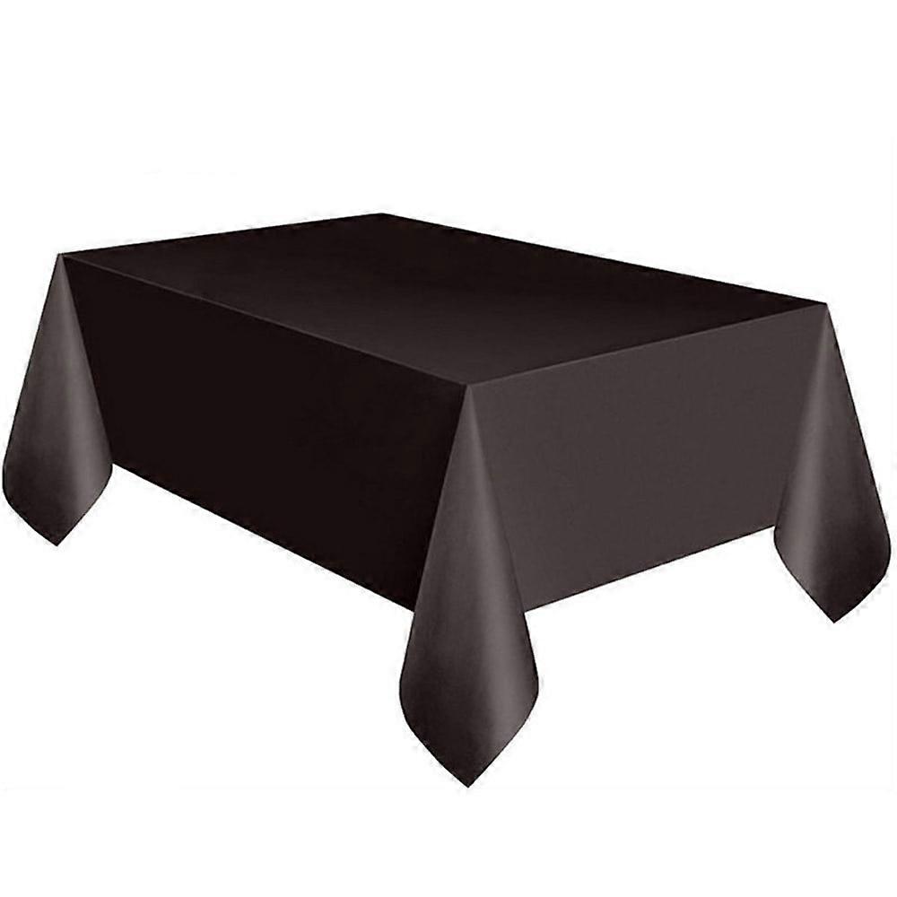 Ycandiee 54"x72" Waterproof PVC Rectangle Tablecloth - Oil Spill Proof, Wipe Clean Table Cover Compatible with Dining Tables, Camping & Parties
