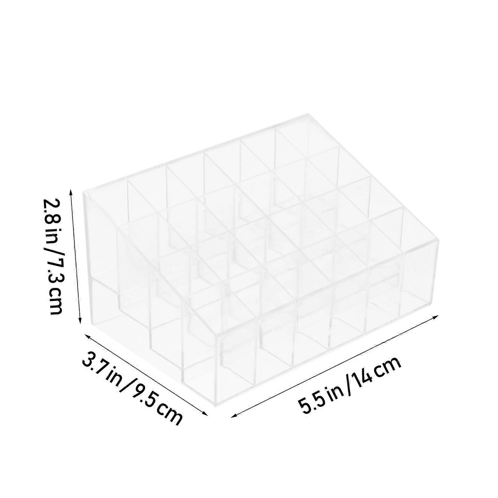 Lipstick Storage Holders Acrylic Display Brackets for Storage 4Pcs