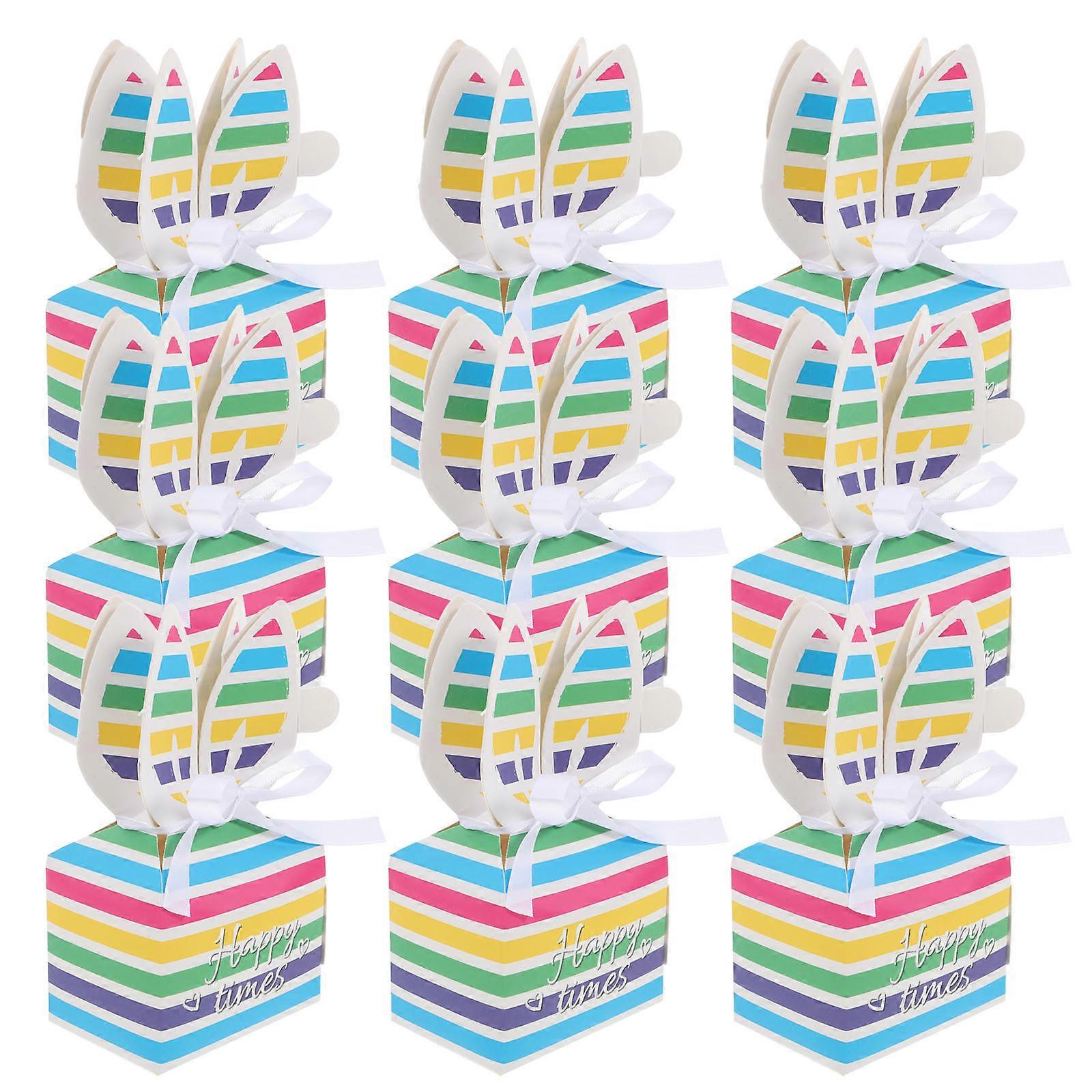 Bunny Candy Boxes Paper Boxes for Holding Candy 20Pcs Easter Decorations