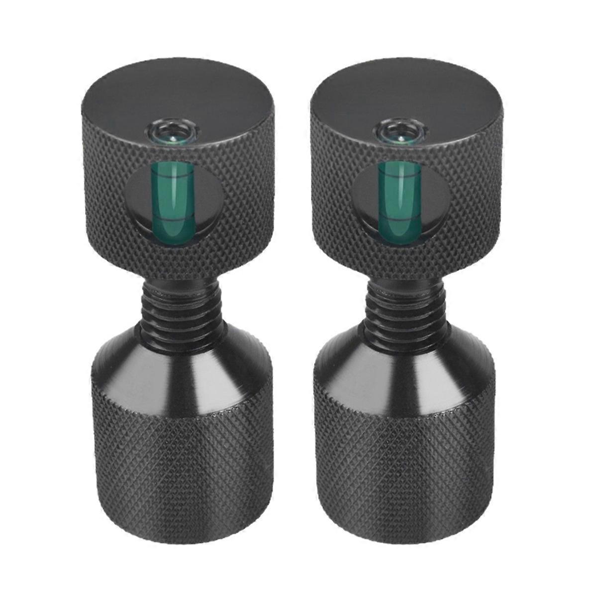 2pcs 1-1/8inch Aluminum Flange Alignment Two-Hole Pin,Two Hole Gradient Positioning Pin Locating Pi