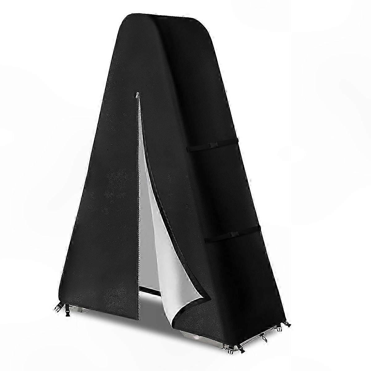 Durable UV-Resistant Cover for Outdoor Pool Ladders, Zippered Protection for A-Frame Patio Swimming Pool Steps