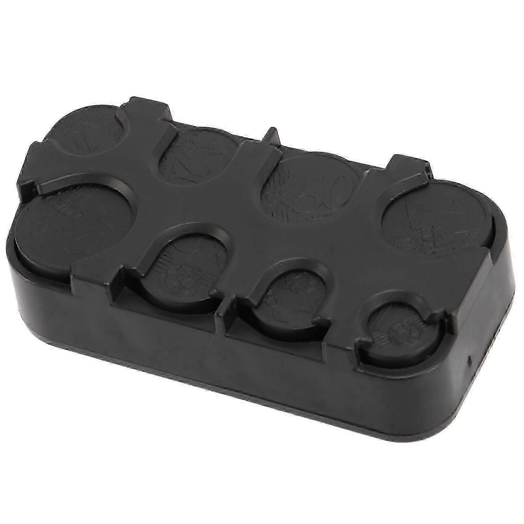 coin storage dispenser for euro coins with easy access