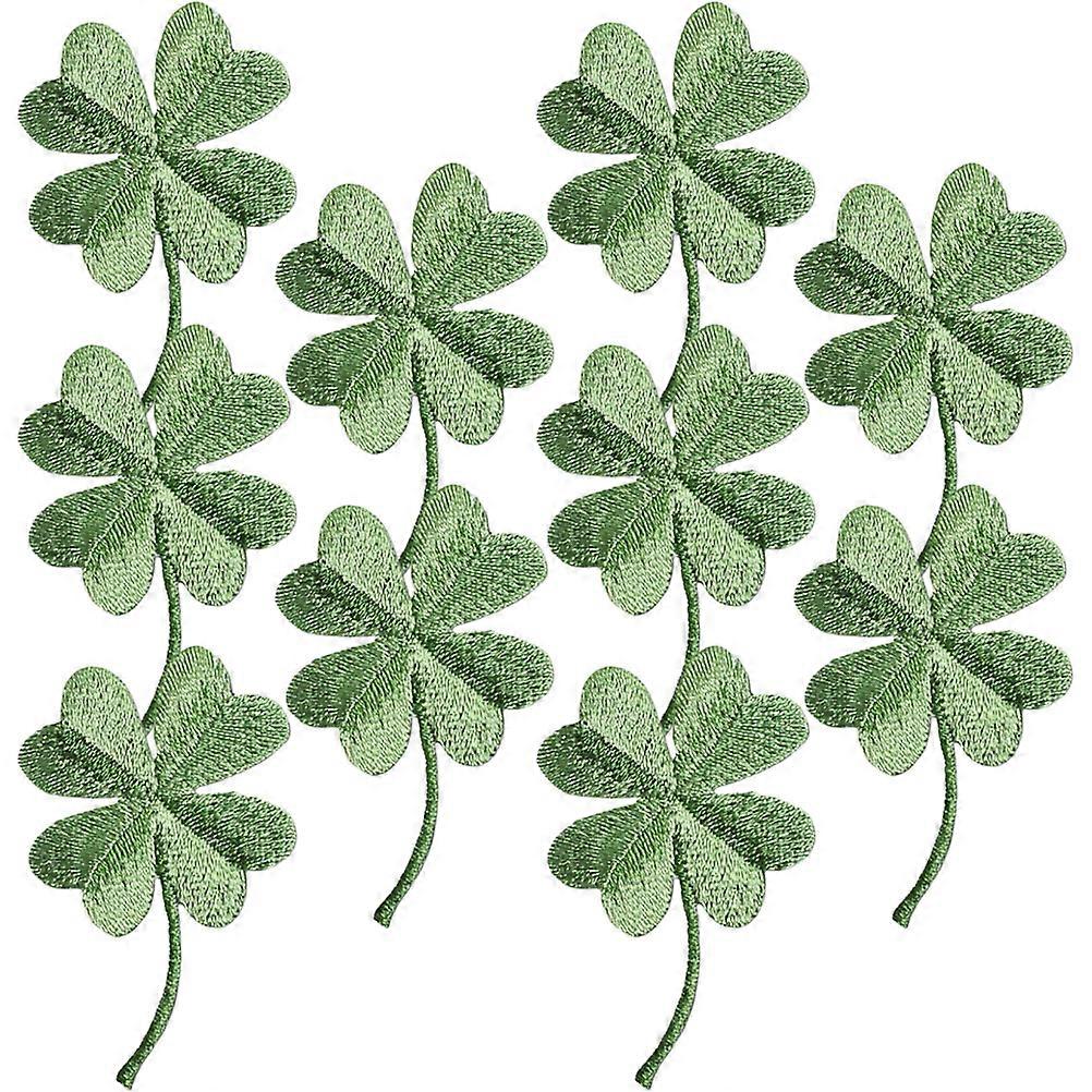 Compact Hat Patches for Decoration 40Pcs Green Wear-Resistant Clothes Patches