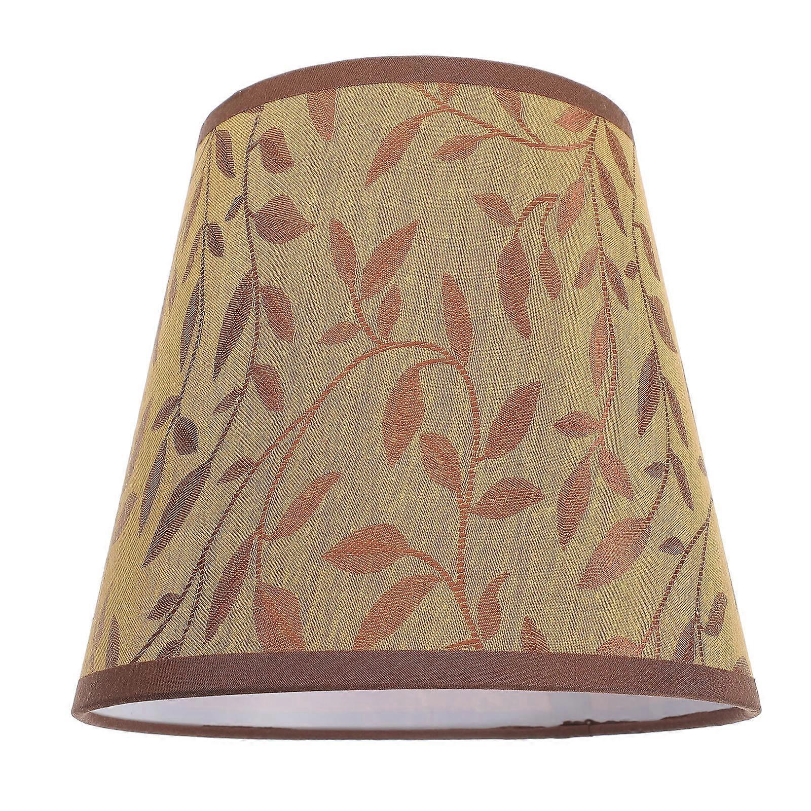 Vintage Pattern Small Lampshade E27 Socket Cover for Indoor Lighting 19X19X17CM Protective 3Pcs
