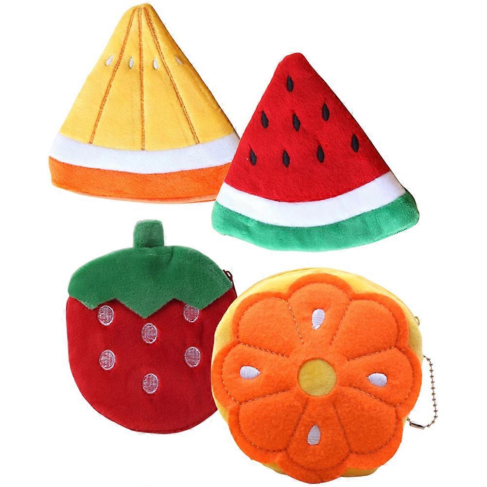 12 Pcs Travel Coin Pouch Cute Wallet for Secure Storage with Zipper Assorted Color