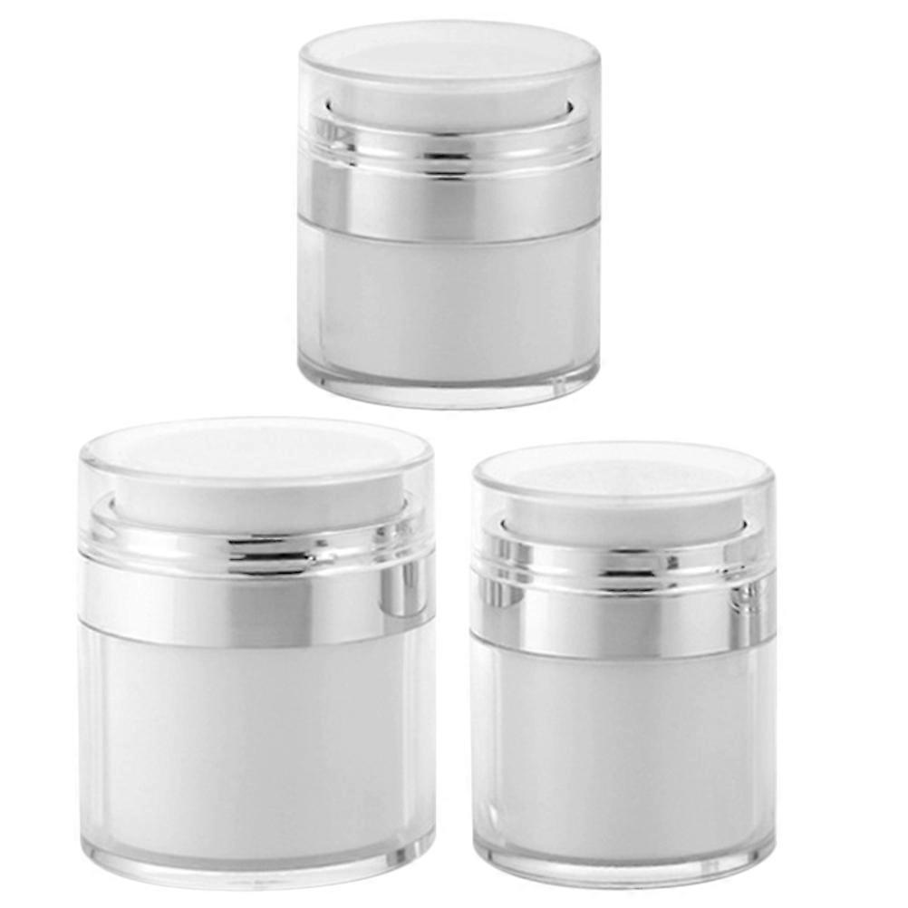 9 Pcs Airless Empty Cosmetic Bottles For Liquid Soaps 2.79X2.20X2.20IN Rectangular Storage Solution Durable Convenient Design