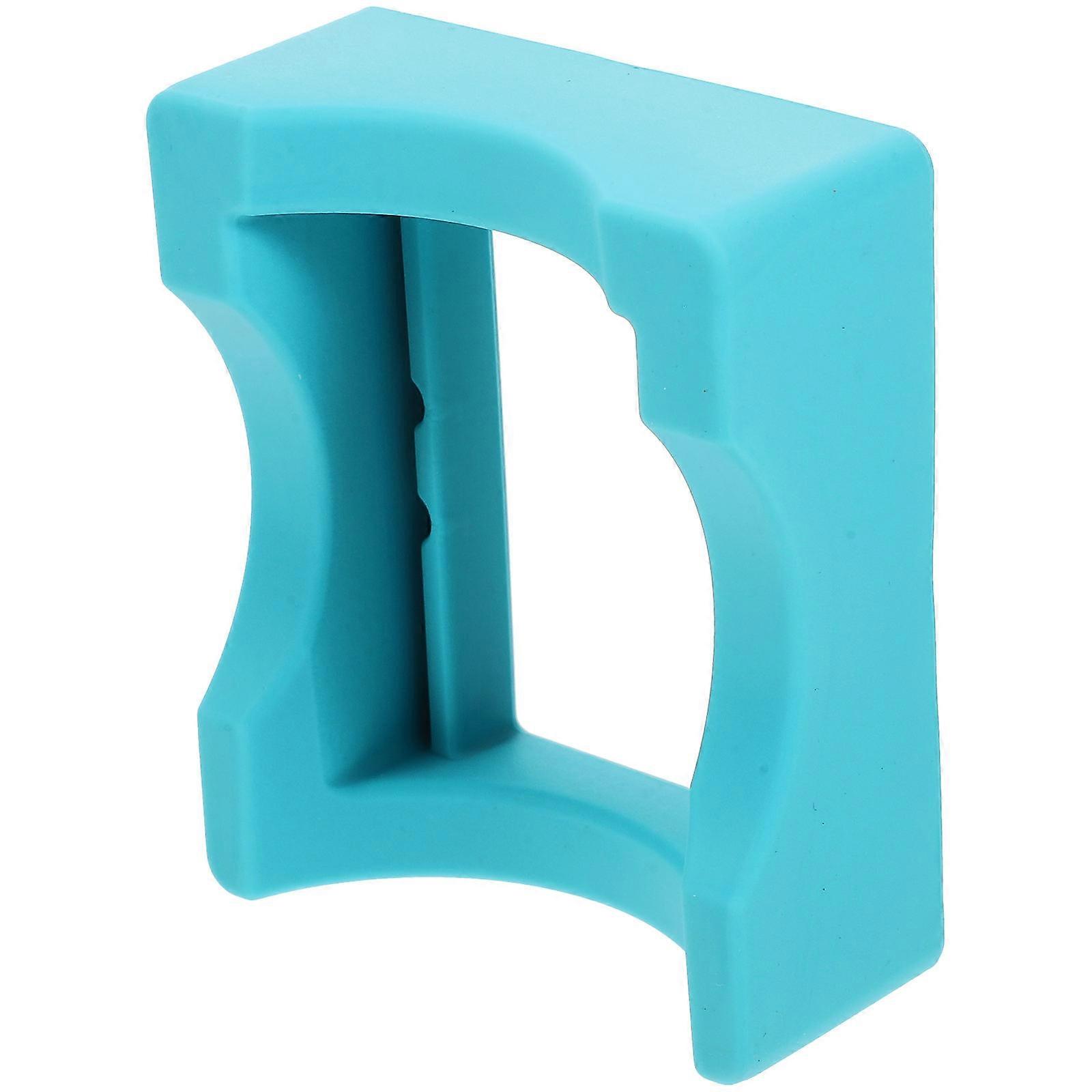 Silicone Tumbler Cradle 4Pcs Non-slip Holder For Daily Use Blue Color Compact Storage Solution For Cups