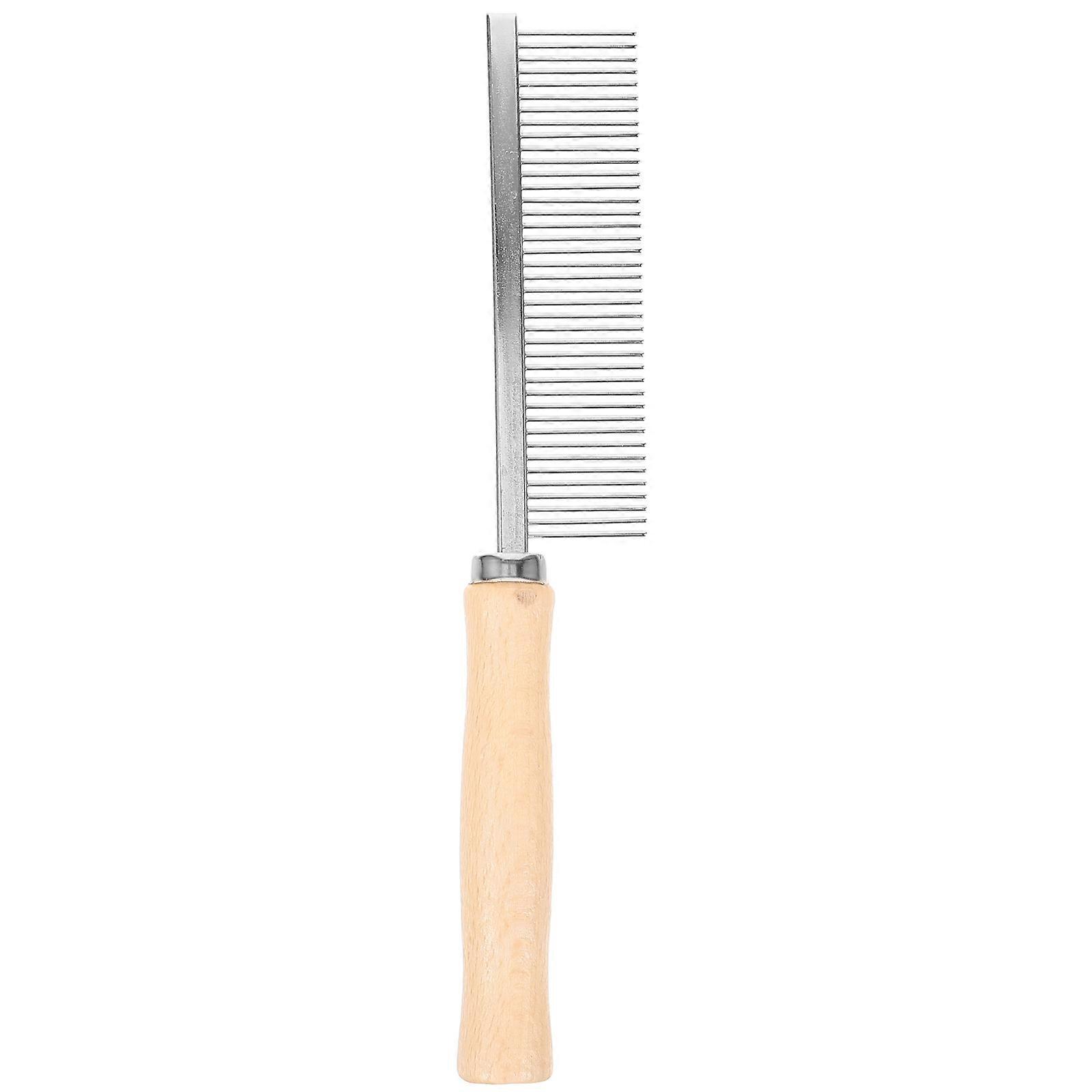 Dog Comb Wooden Grooming Comb for Removing Matted 4Pcs