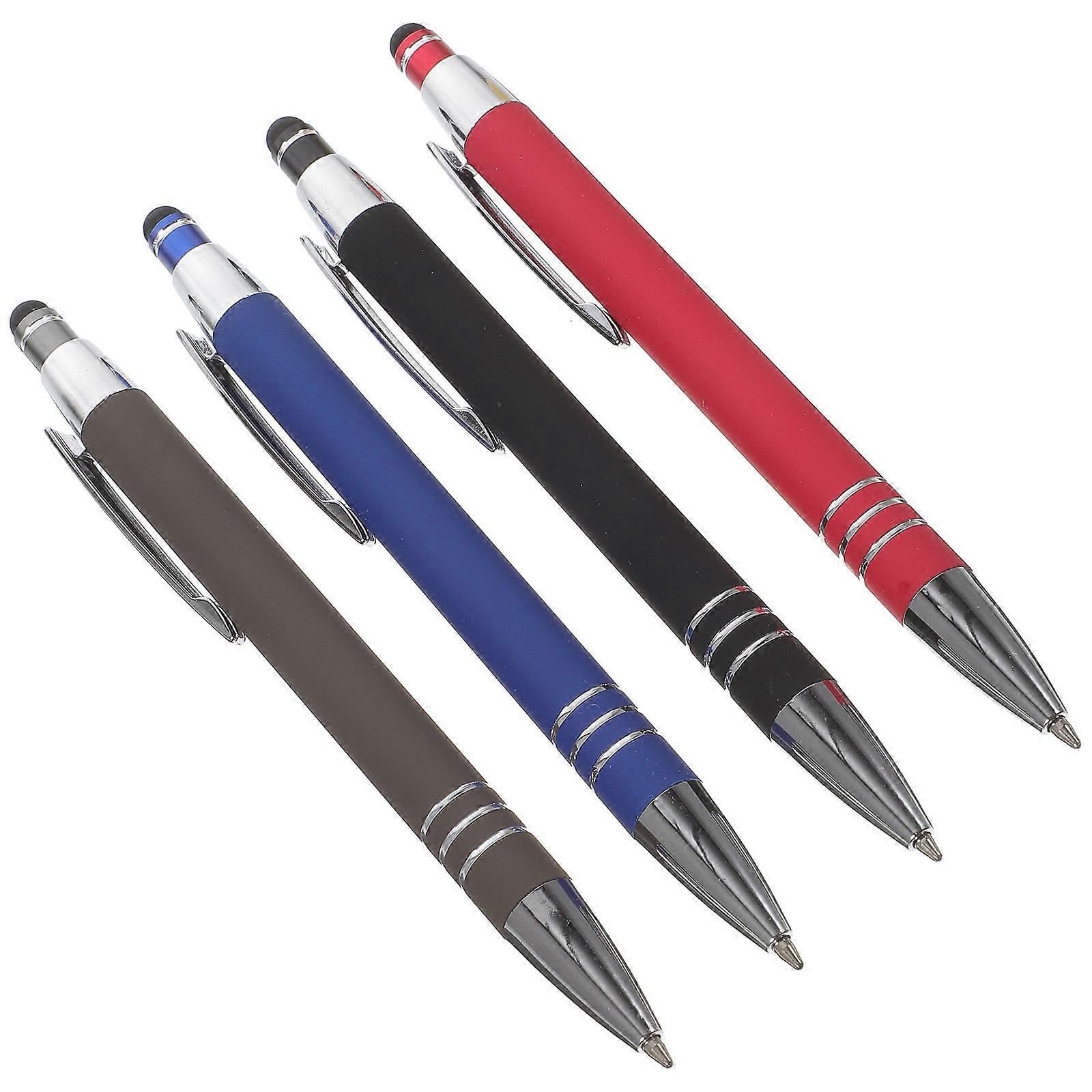 Portable Ballpoint Pens 12 Pcs Ergonomic Design Ideal For Home Office School Writing