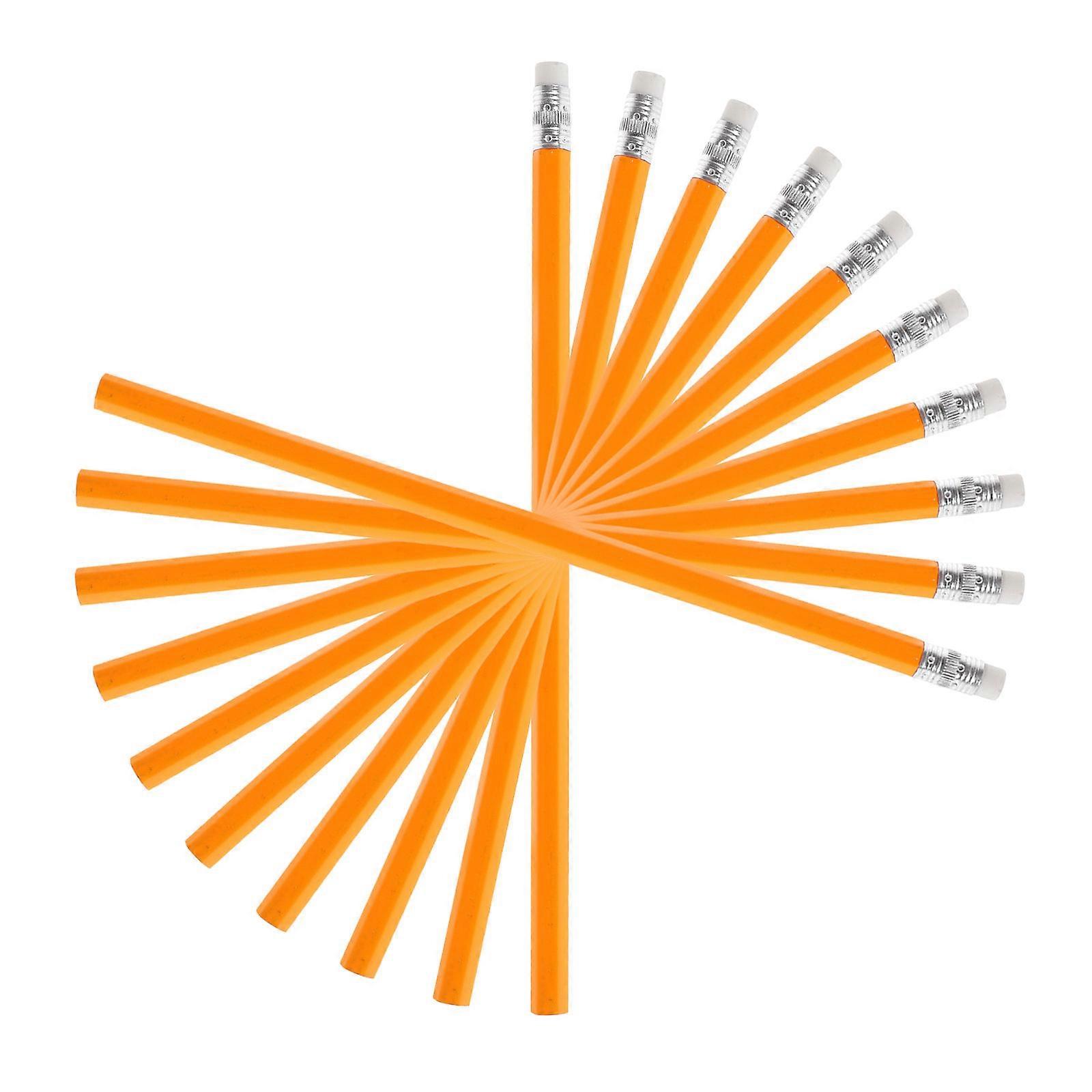 Construction Mechanical Carpenter Pencil for Drawing 40Pcs Yellow