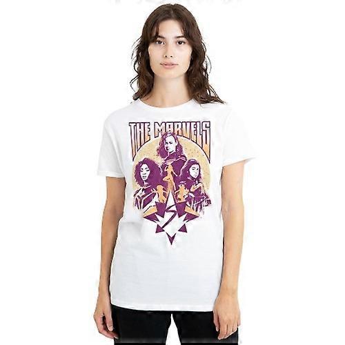 The Marvels Womens/Ladies Quantum Heroes T-Shirt