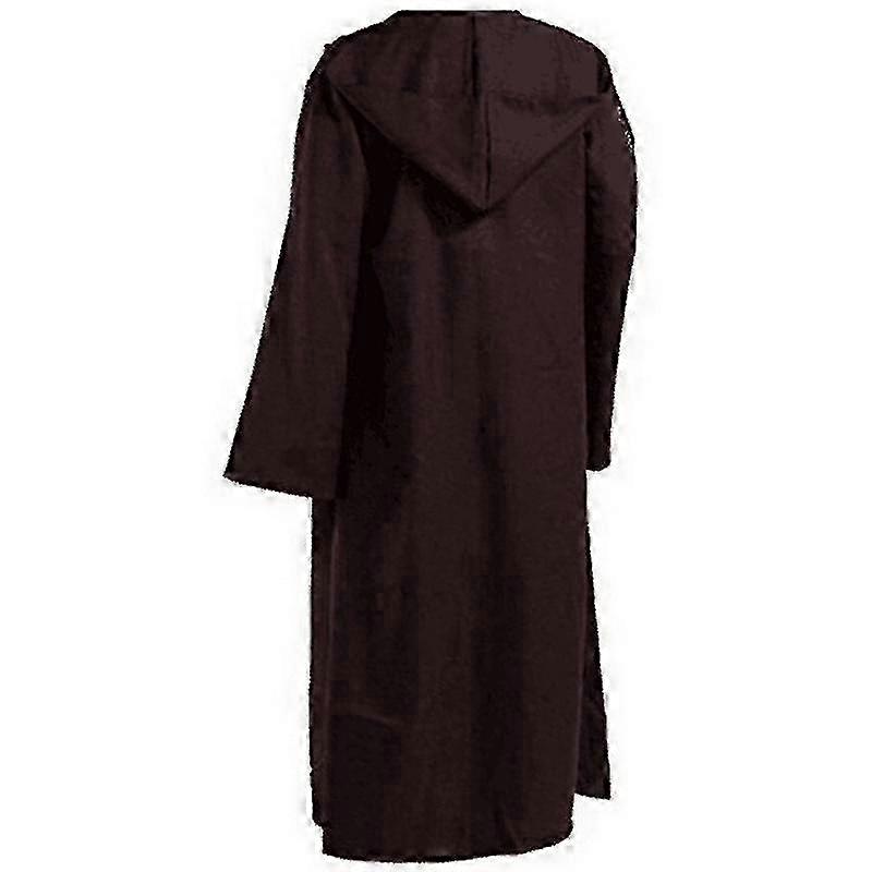 2025 Men Jedi / Sith Robe Star Wars Costume Cloak Robe Fancy Dress-3