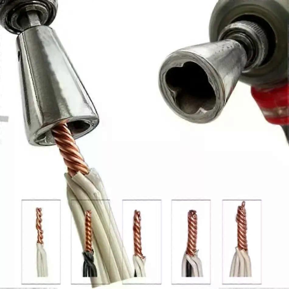1PC Wire Twisting Tools Quickly Twister Electrician Artifact for Power Drill Drivers Twisted Connector Cable Device Multi-tool