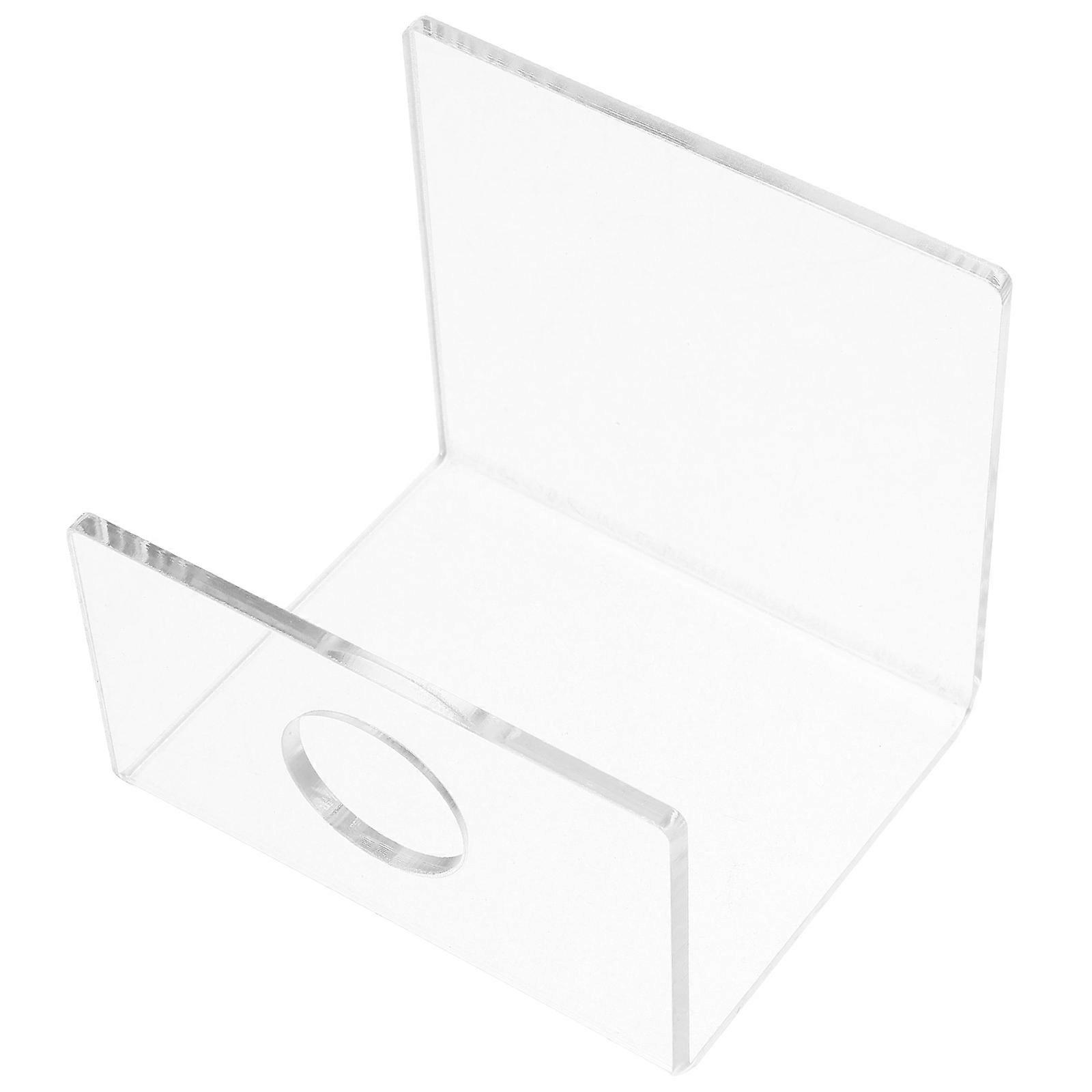 Ice Cream Cone Holder Stand Transparent Acrylic for Storage 4Pcs