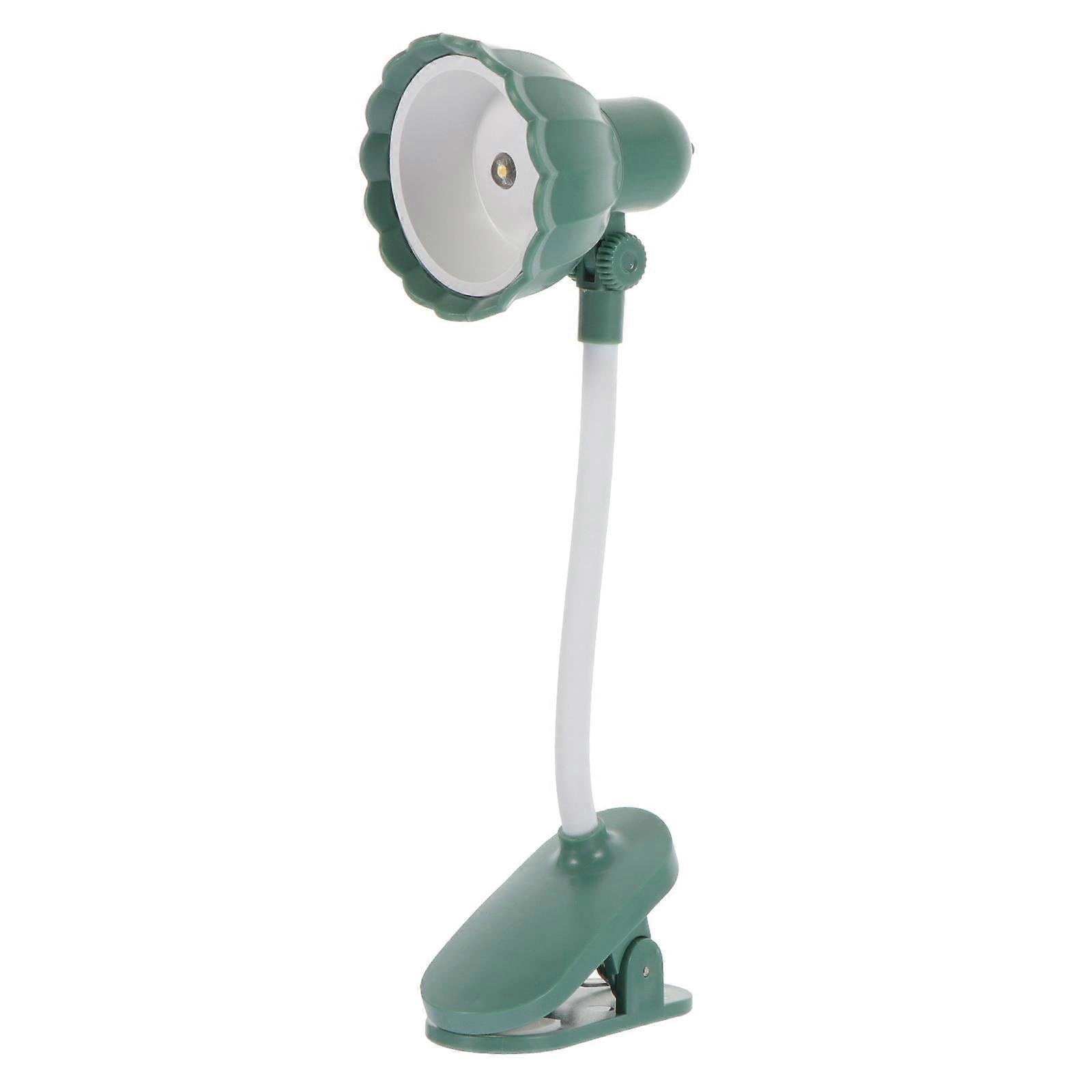 Mini Clip Desk Lamp Eye Protection with 2Pcs for Reading and Decor