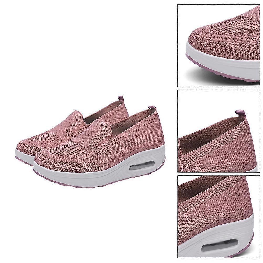 Chaussures décontractées antichoc pour femmes, tissu léger et technologie anti-odeurs, adaptées aux activités intérieures et extérieures, 2 paires