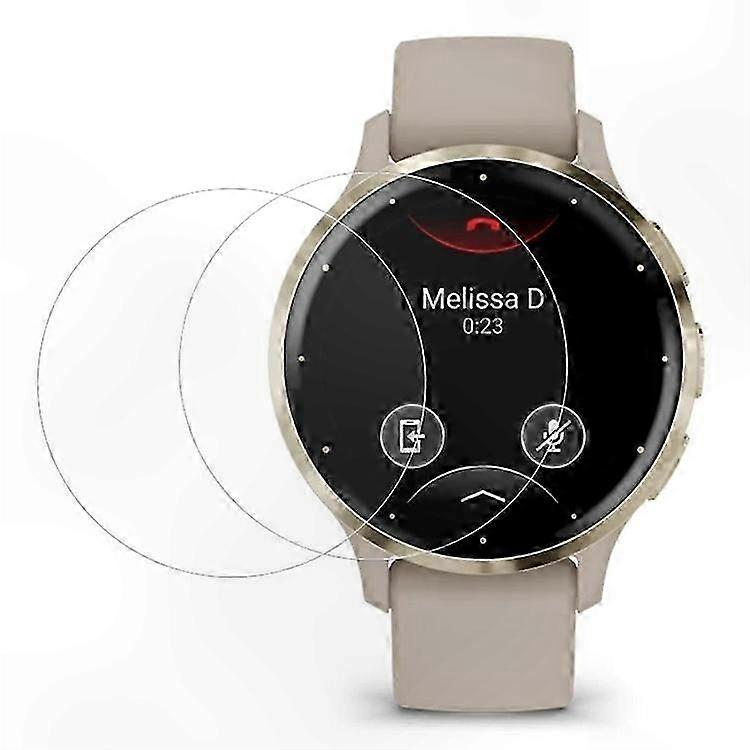 TPU Screen Protector 2-Pack for GPS Smartwatches - Anti-Scratch Film Designed for Garmin Venu 3S Models