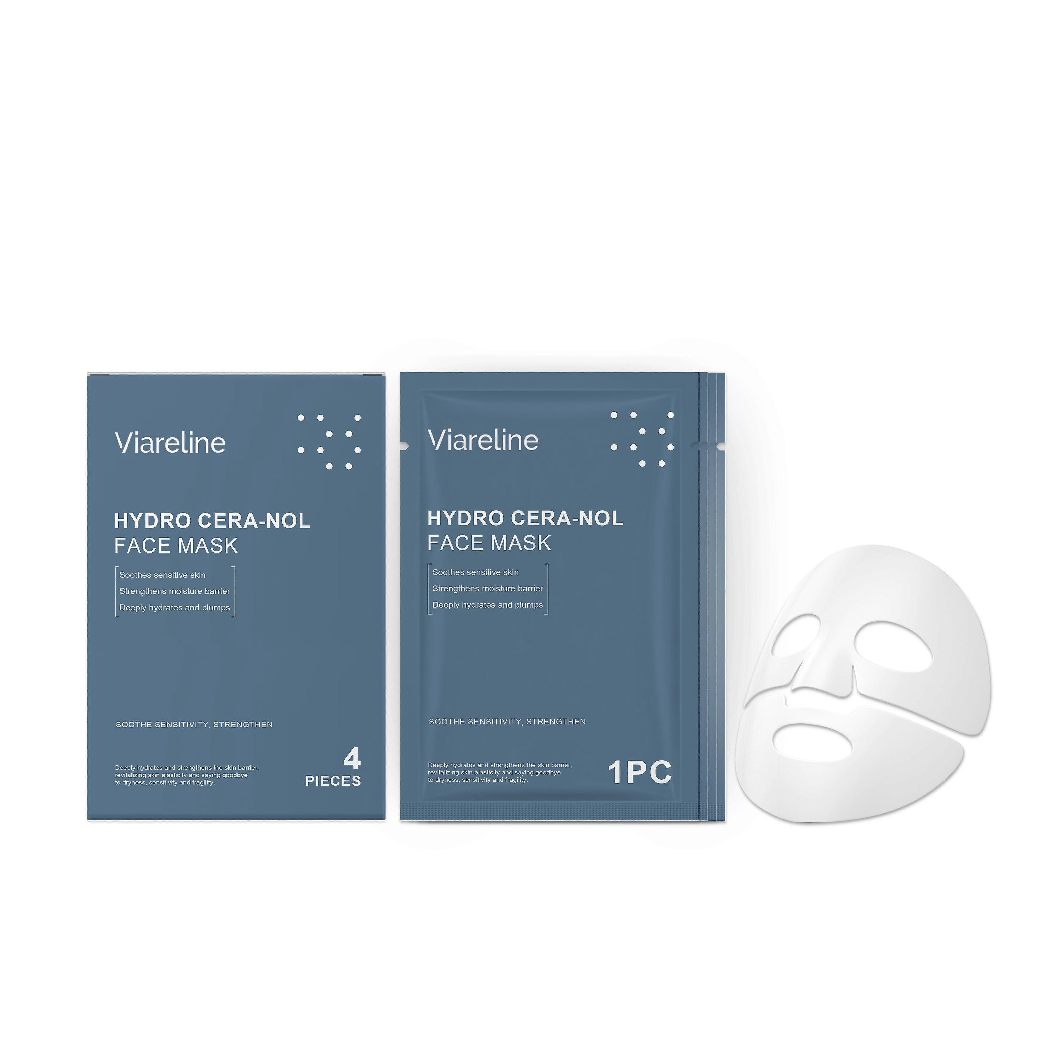 Viareline Hydrating Collagen Mask Gently Moisturizes The Face, Making It Refreshing, Radiant And Hydrating