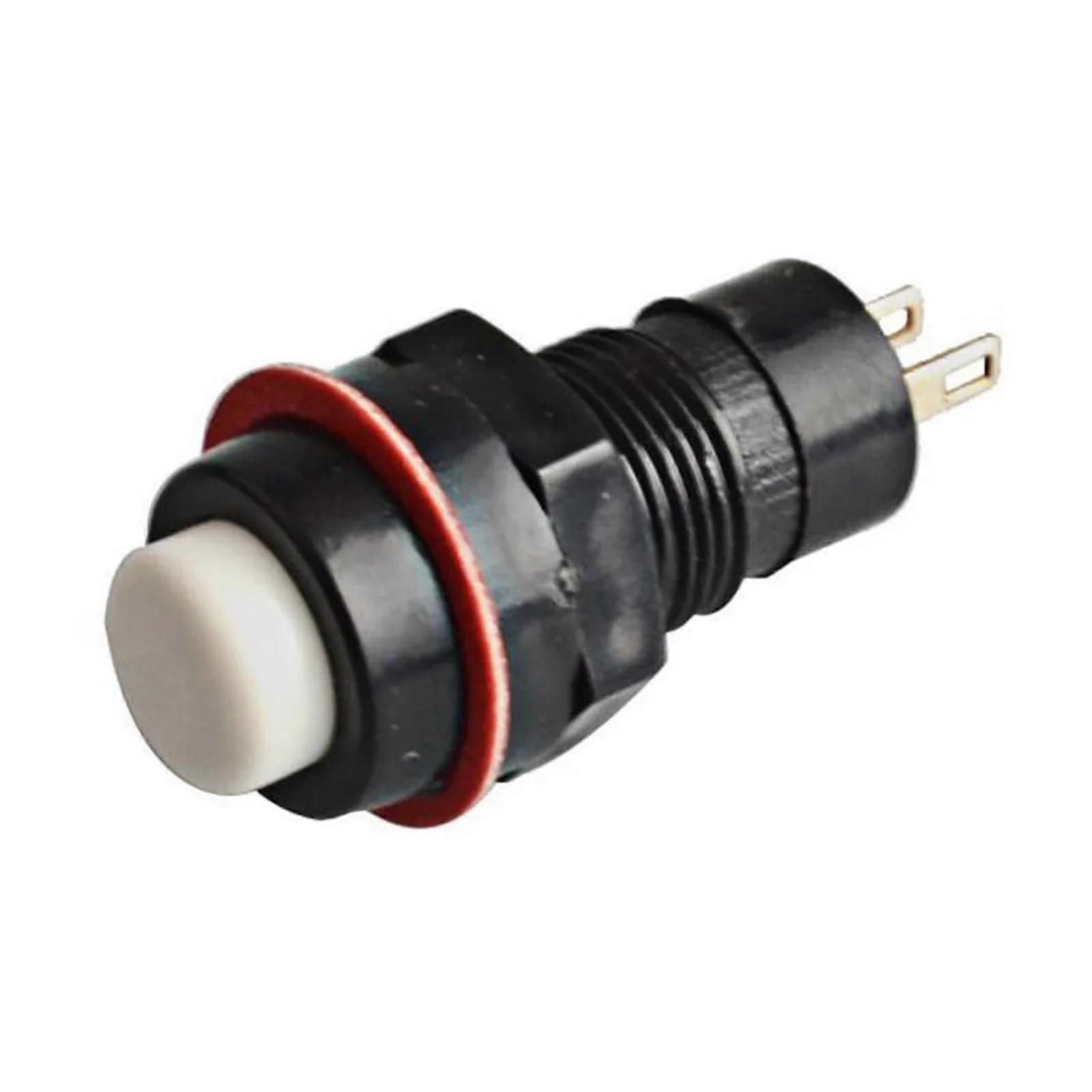 Push Button Switch 10mm Mini Type OffOn 2A 125V SelfLocking SelfReset DS213 Gold 6Color