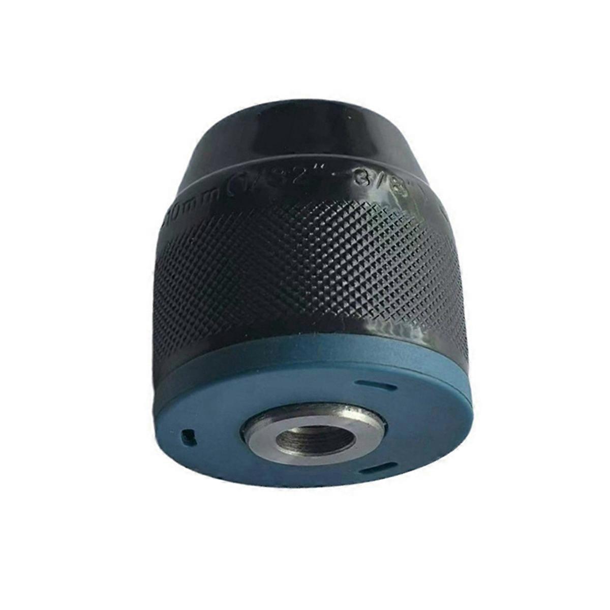 10mm 3/8-24unf Ratchet Self-Locking Drill Chuck Hands Black & Blue