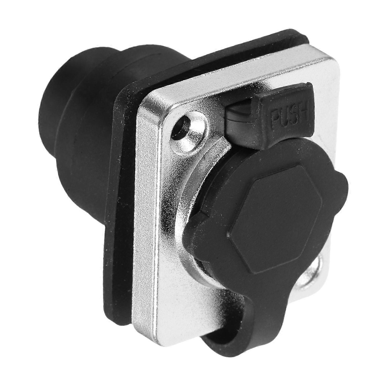 Weatherproof Socket Waterproof Plug Network Connector for 2Pcs Outdoor Use