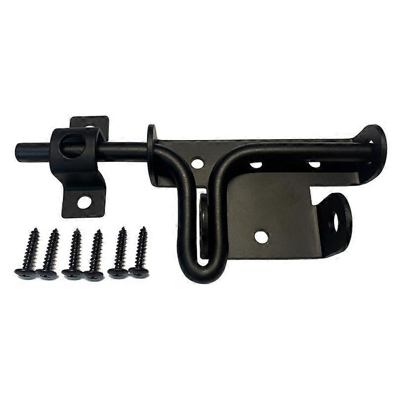 Sliding Gate Latch, Gate Lock with Padlock Hole, Sliding Bolt