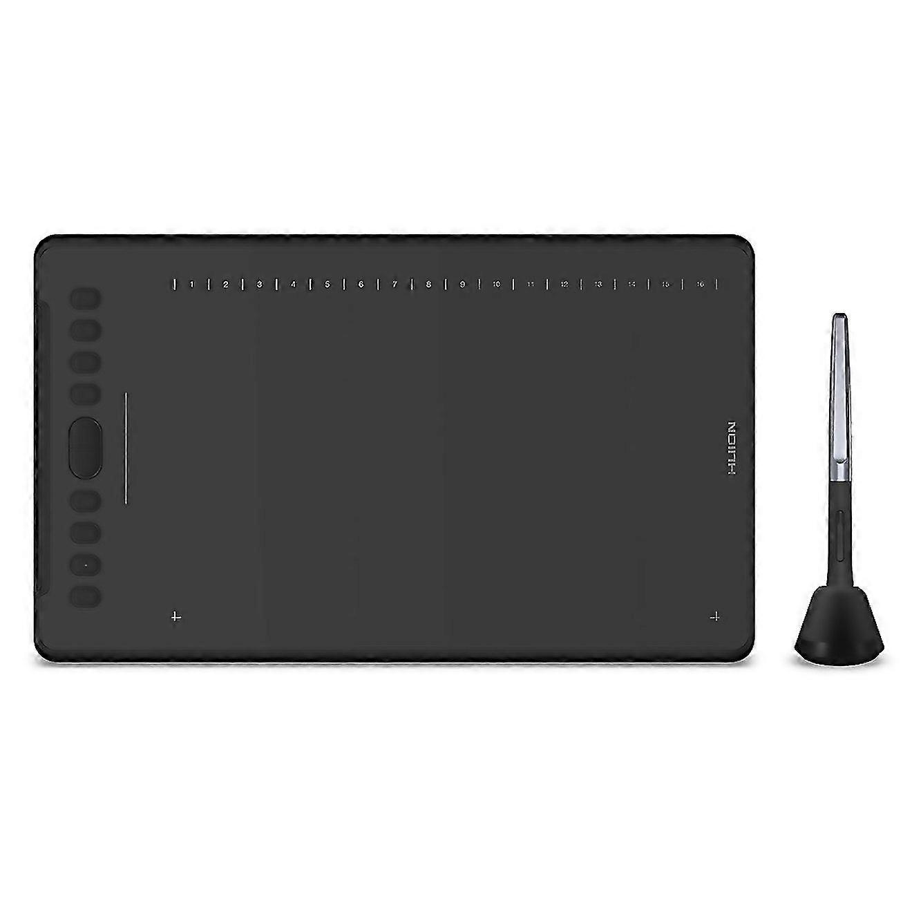 For Huion H1161 5080 Lpi Touch Strip Art Drawing Tablet For Fun With Batteryfree Pen Pen Holder