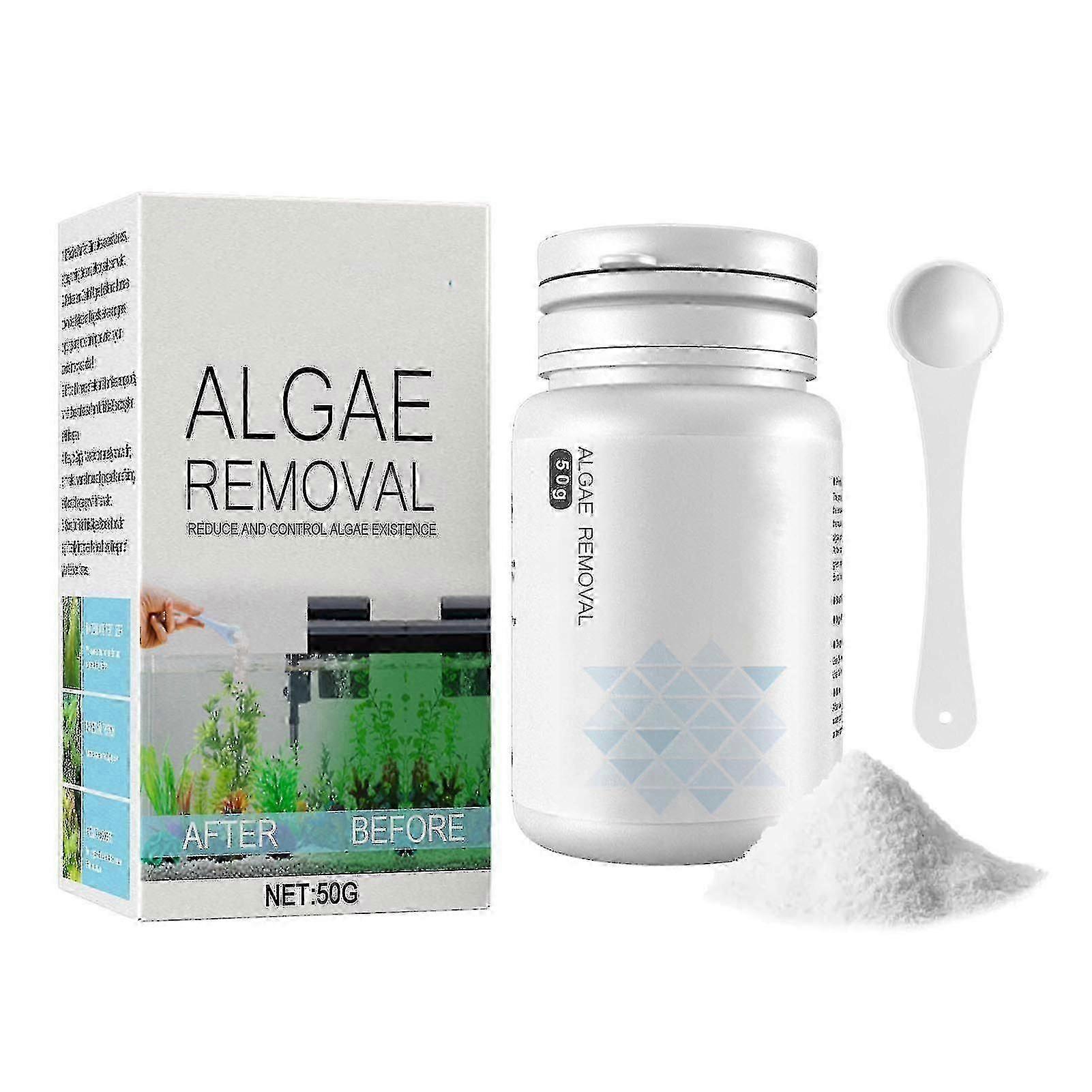 Multipurpose Algae Remover Fish Tank Water Purify Algae Removal Powder 50g
