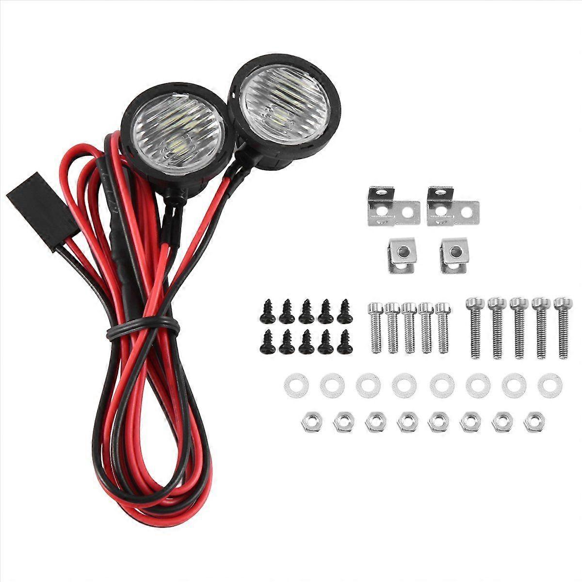 2PCS LED Lights Bright Headlights Spotlight