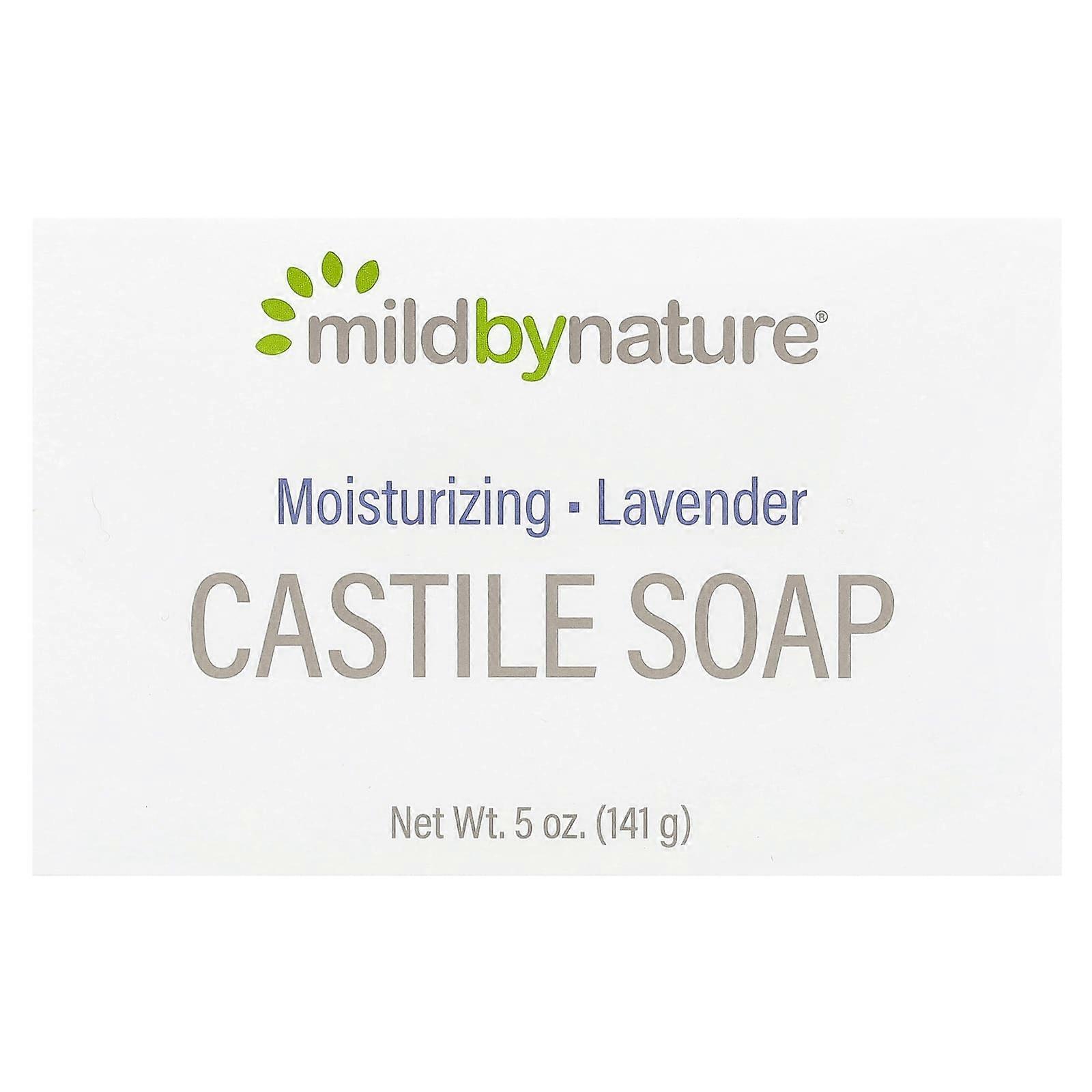 Castile Bar Soap, Lavender, 5 oz (141 g)