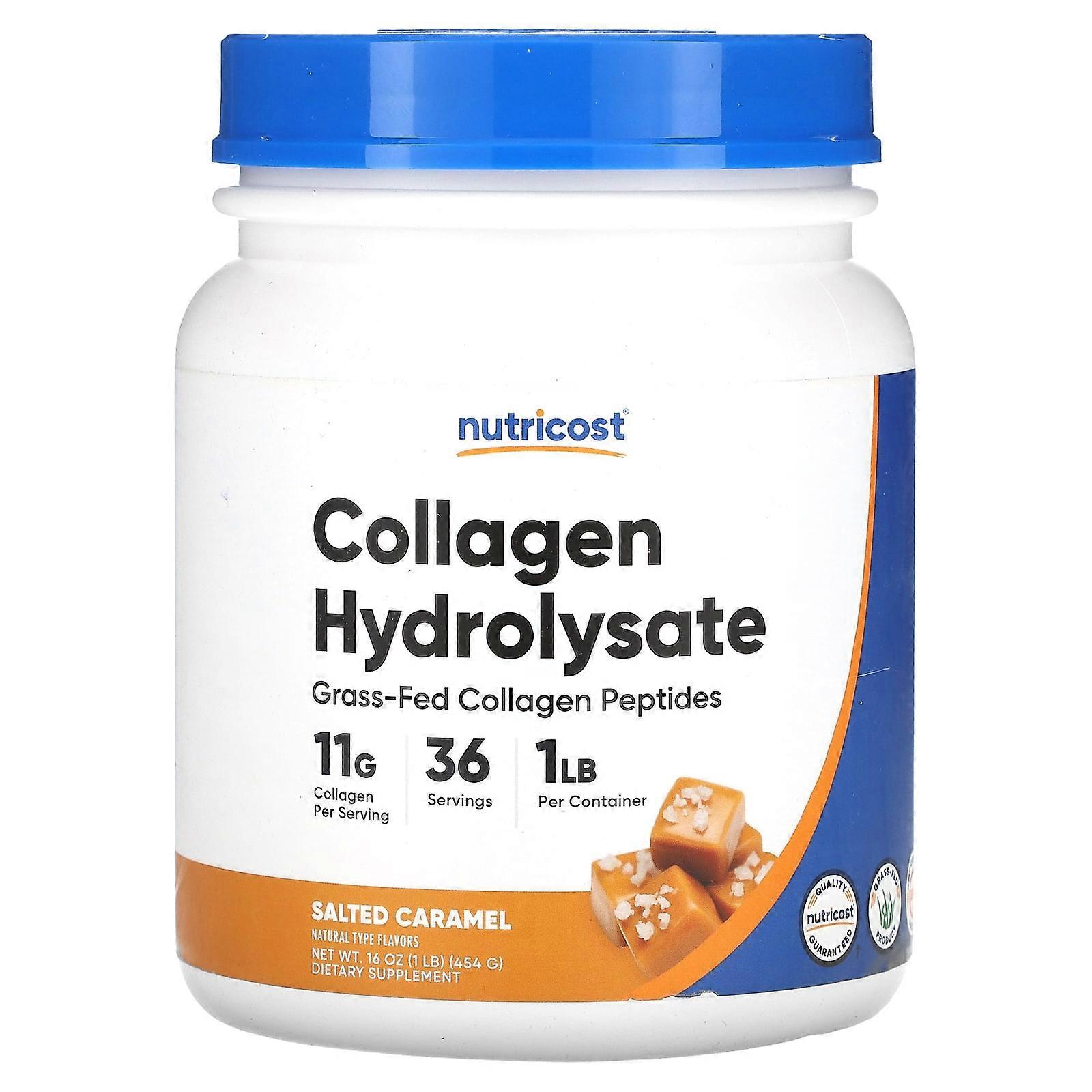 Collagen Hydrolysate, Salted Caramel, 16 oz (454 g)