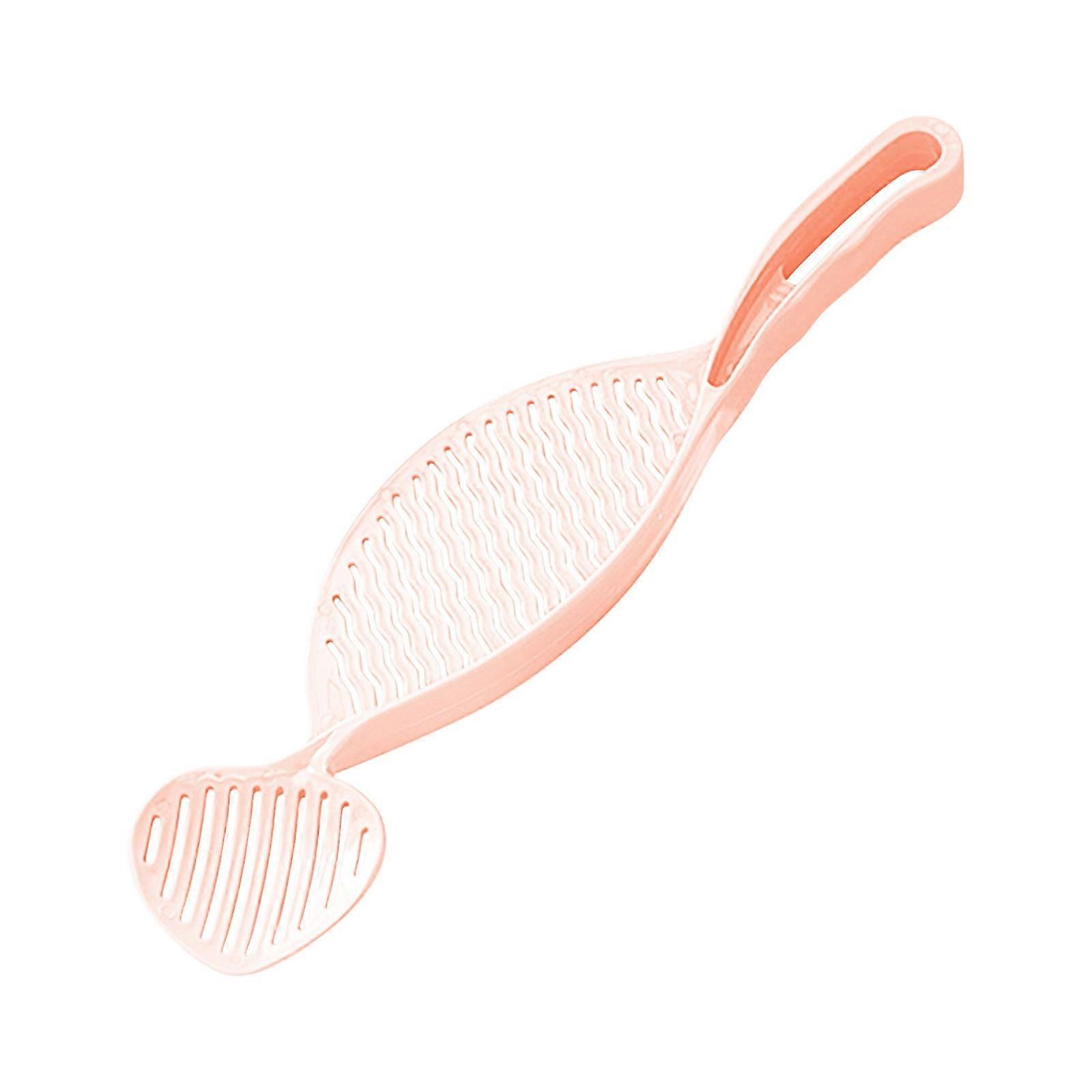 Spaghetti Strainer with Handle - Compatible with Different Size Pots, Recessed Design for Rice Washer Drainer