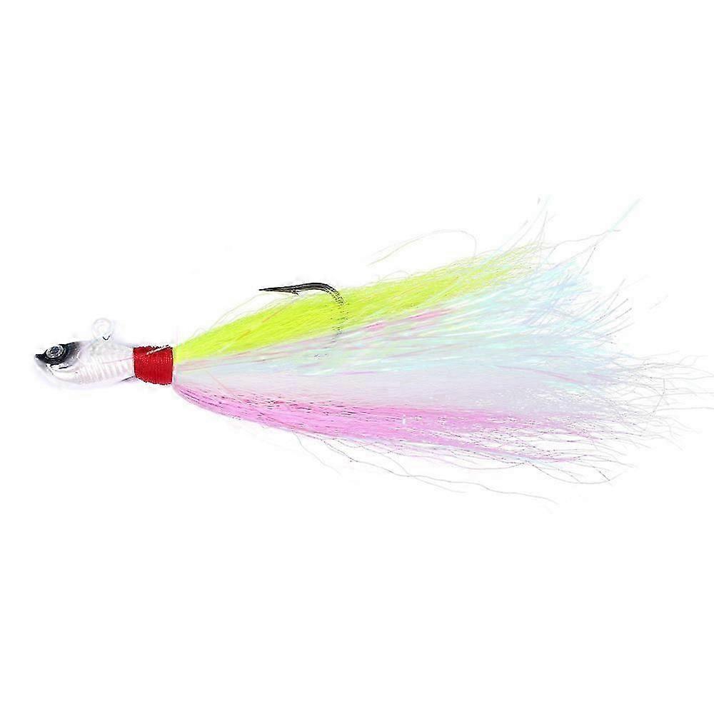 Angelausrüstung Luya Köder Hirsch Haar Blei Haken Bart Kerl 7g85g Anti-hängender Boden Simulation Köder