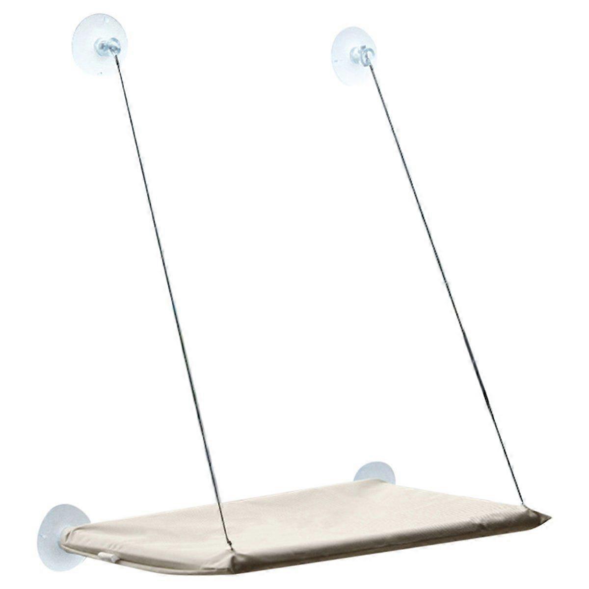 Ultra-Soft Cat Window Hammock Bed - Cozy Cloud-Like Perch for Feline Naptime - Securely Mounted, Pe