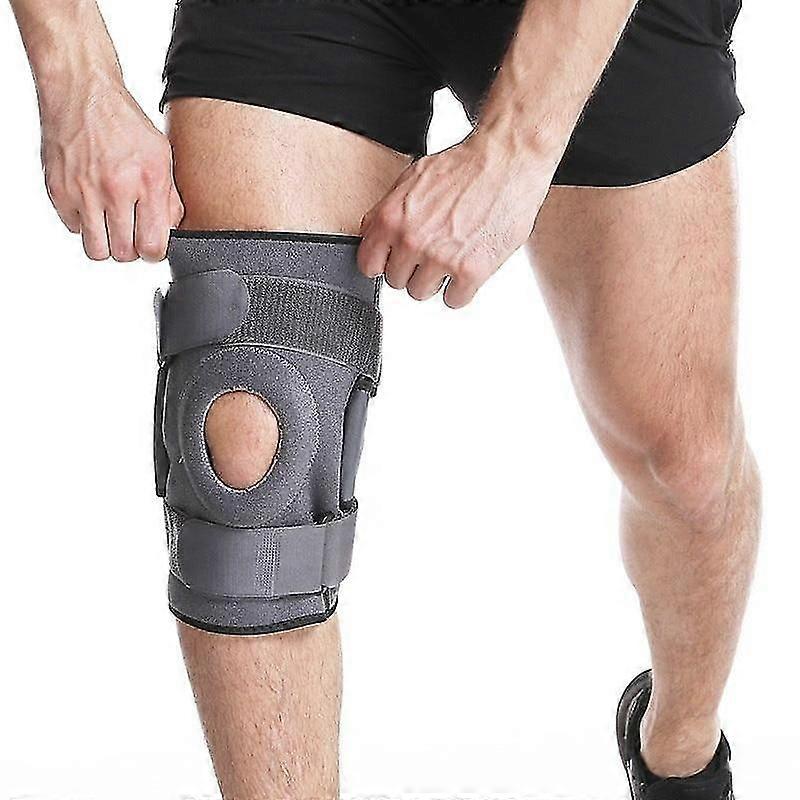 Neoprene Orthopedic Knee Brace Adjustable Knee Support Strap With Silicone Patella Pad Protector