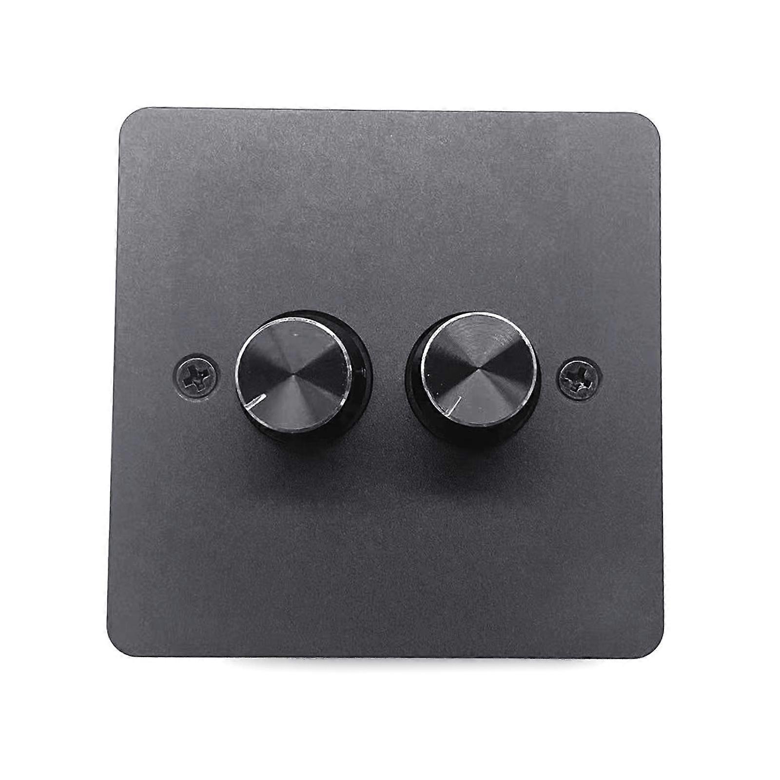 Double Channel PWM Dimming Controller 12V Electrical Light Brightness Regulator For LED Bulbs Energy Efficient Multicolor