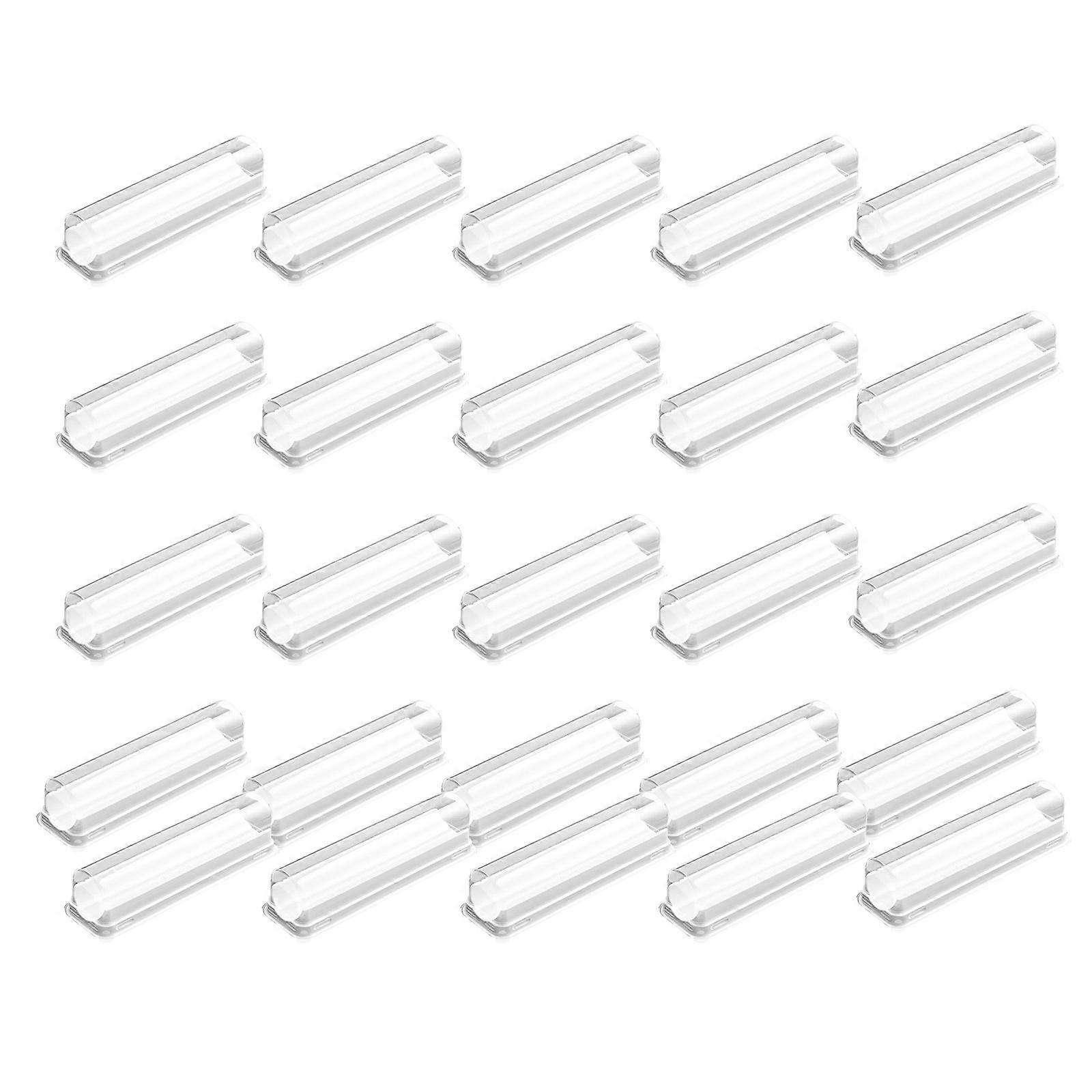 25pcs Clear Pastry Boxes for Macarons and Sweets Suitable for Weddings Birthdays and Festival Event Home Organization Multicolor