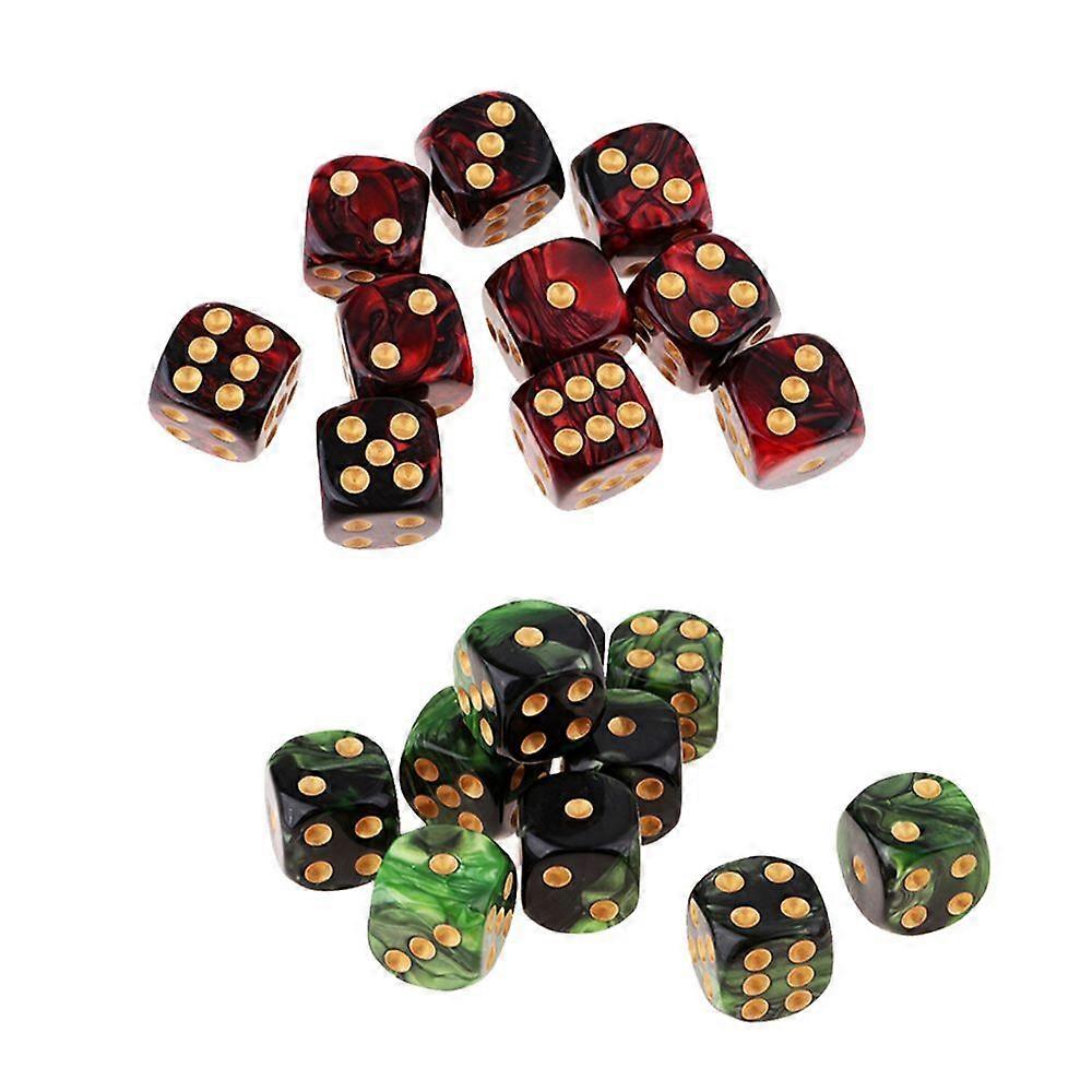 6 Sided Dice 16mm Dice Set