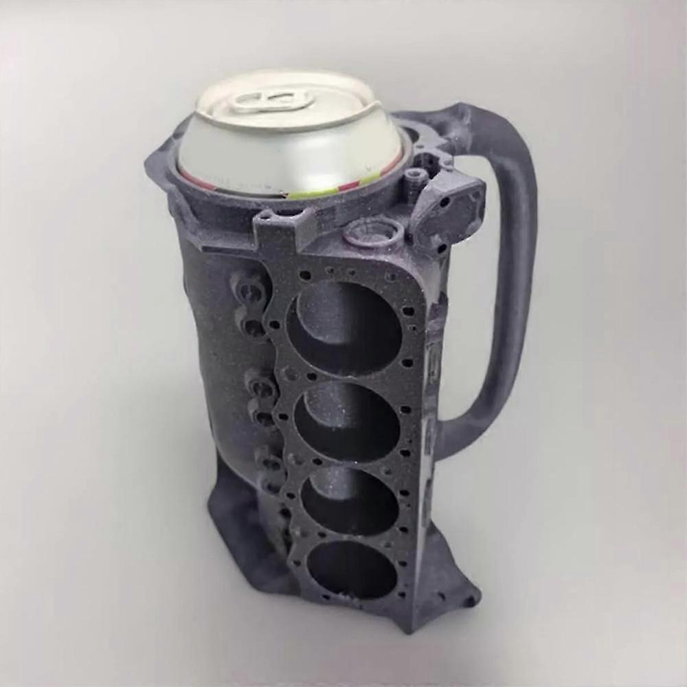 Engine Block Can Mug, Mechanic Engine Mug, Unique Mechanic Gift for Men